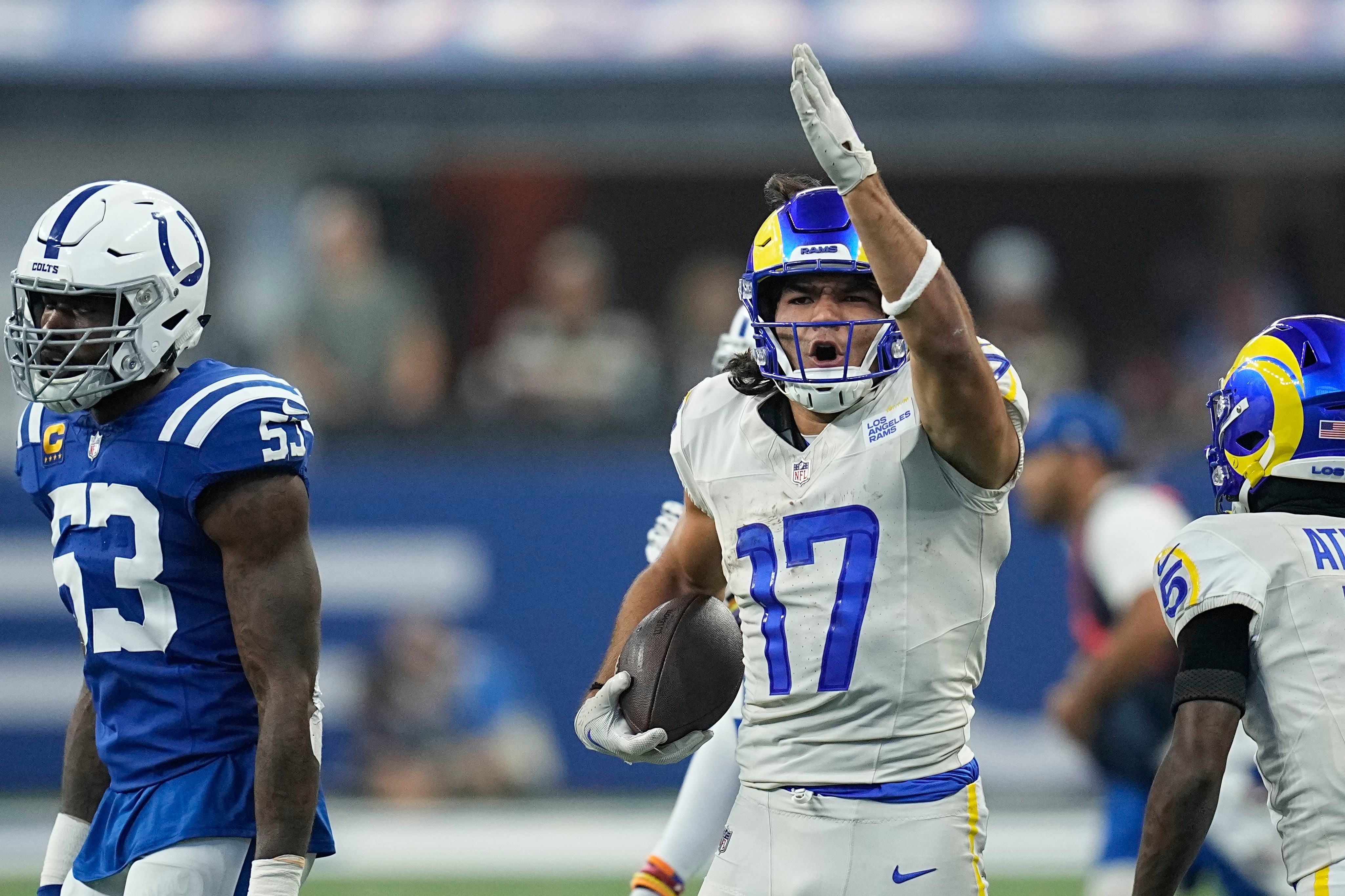 Stafford overcomes injury to throw winning TD pass to Nacua in OT to give  Rams 29-23 win over Colts