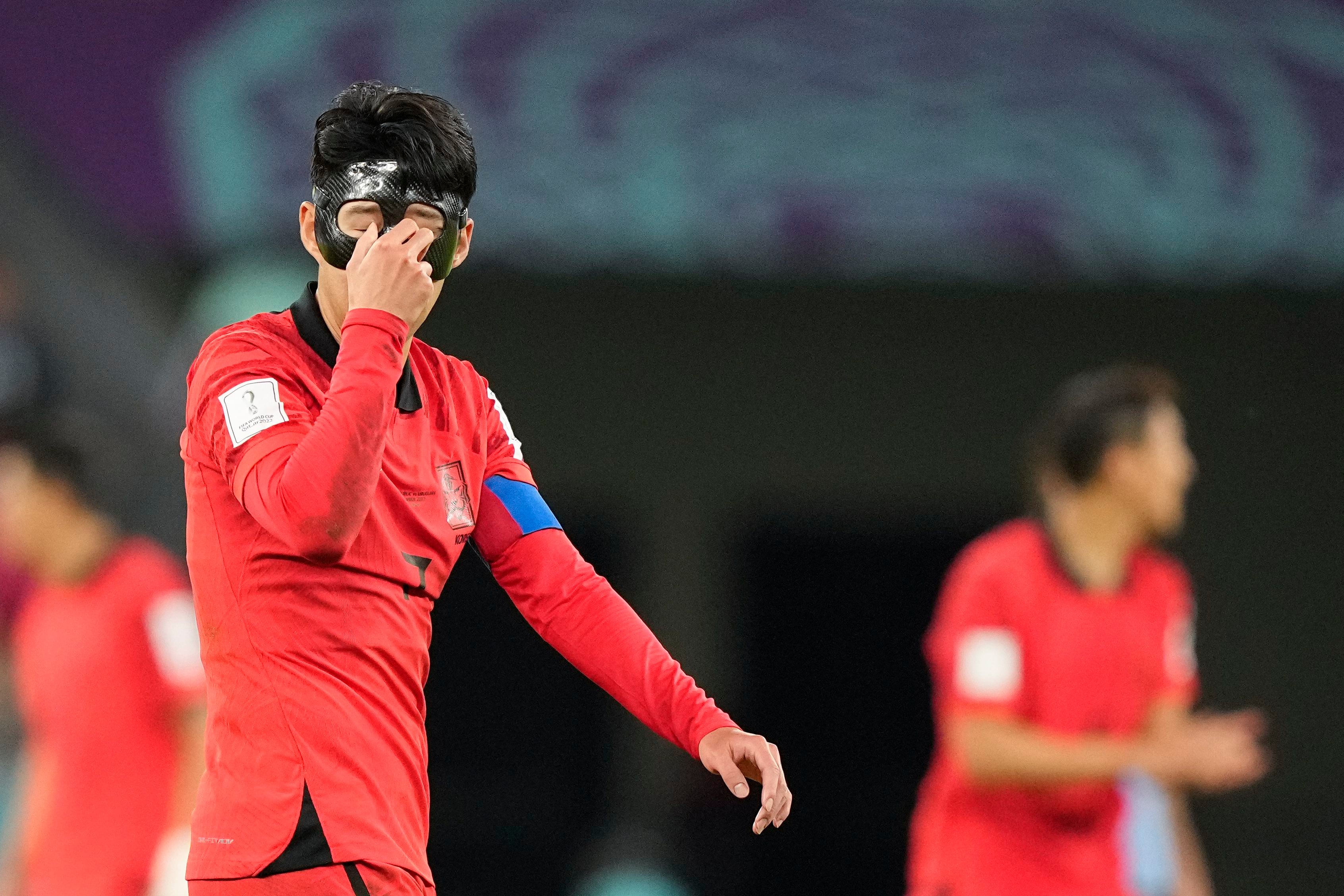 Fifa World Cup 2022: Son Heung-min masked and muted in South Korea's Uruguay  stalemate