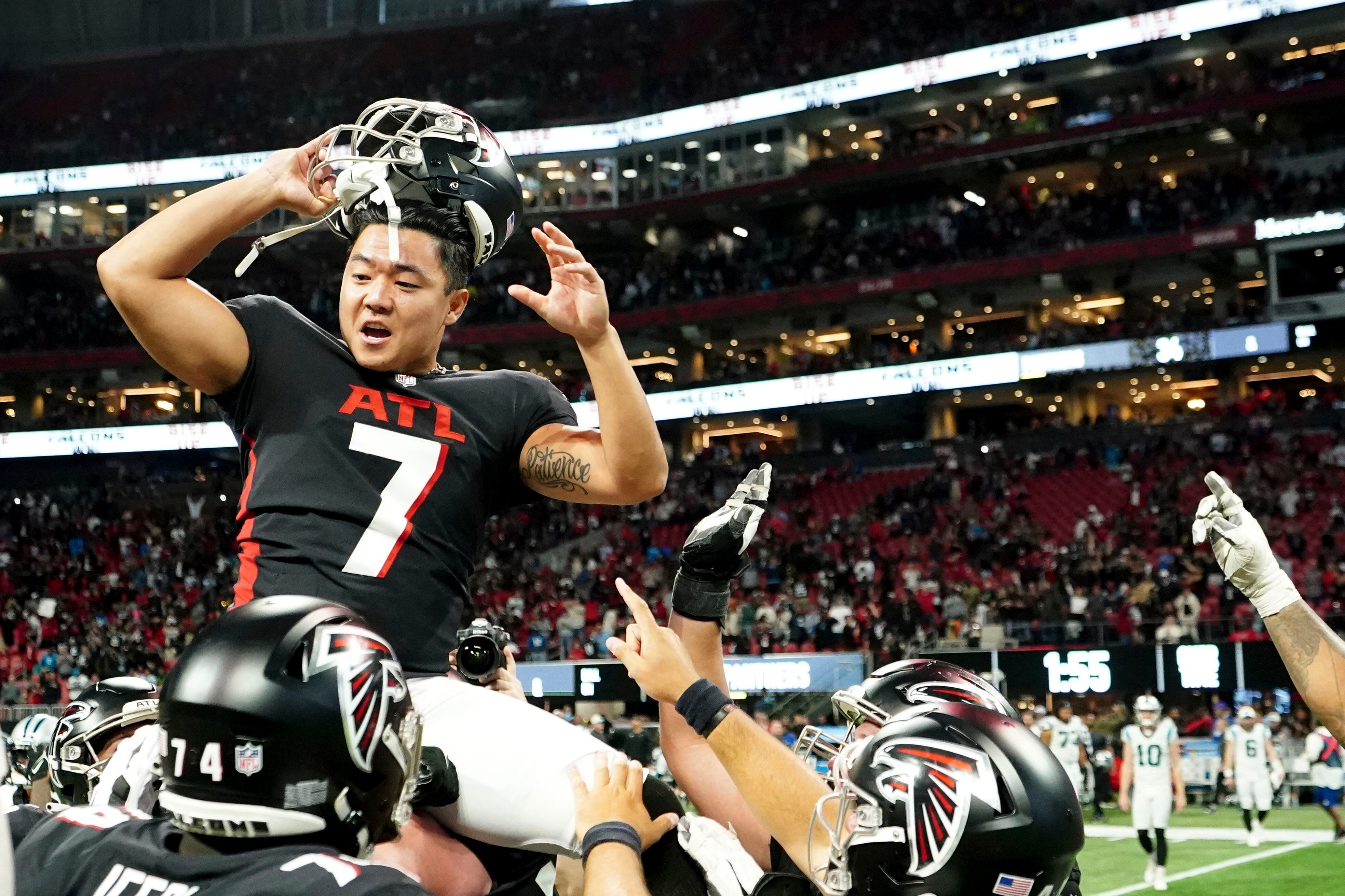 Falcons kicker Younghoe Koo 'can't wait to get to work'