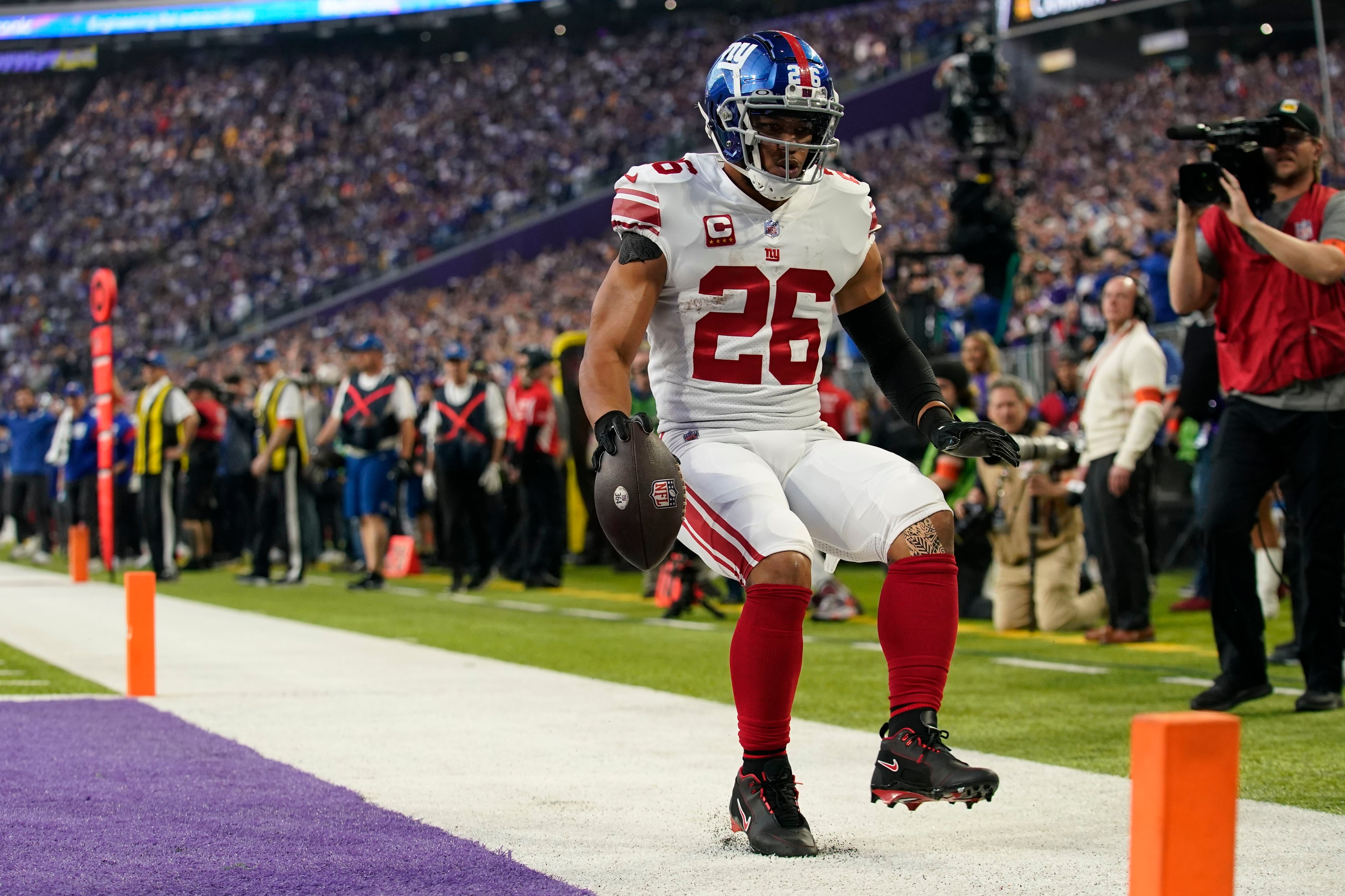 Saquon Barkley hopes Giants fans deliver breathtaking 'White Out'