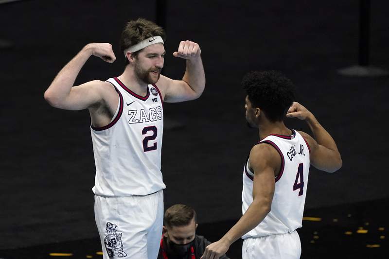 Gonzaga is No. 1 in preseason AP Top 25; UCLA, Kansas next