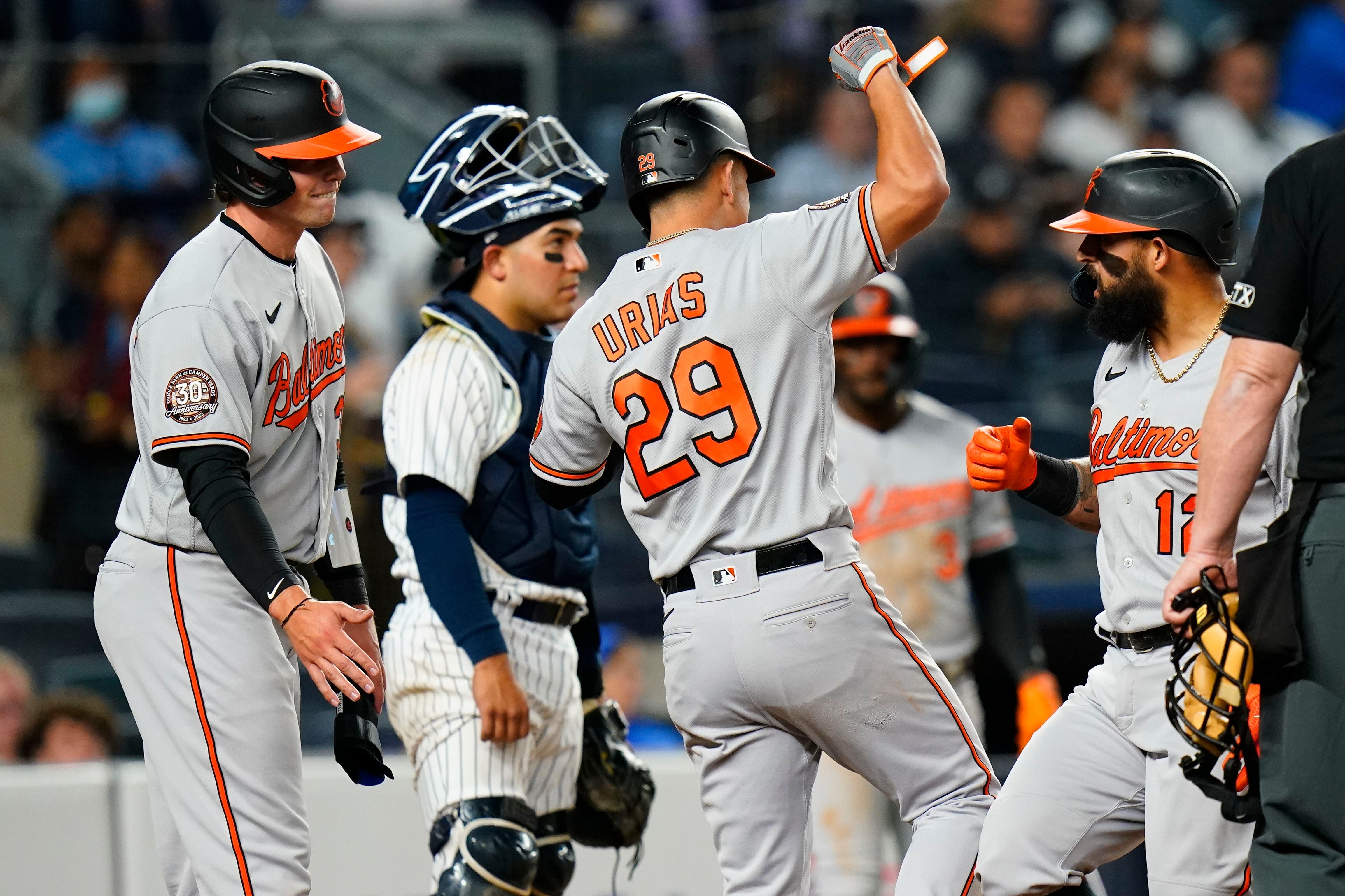 Yankees backup catcher Jose Trevino walks off Orioles, 7-6, in