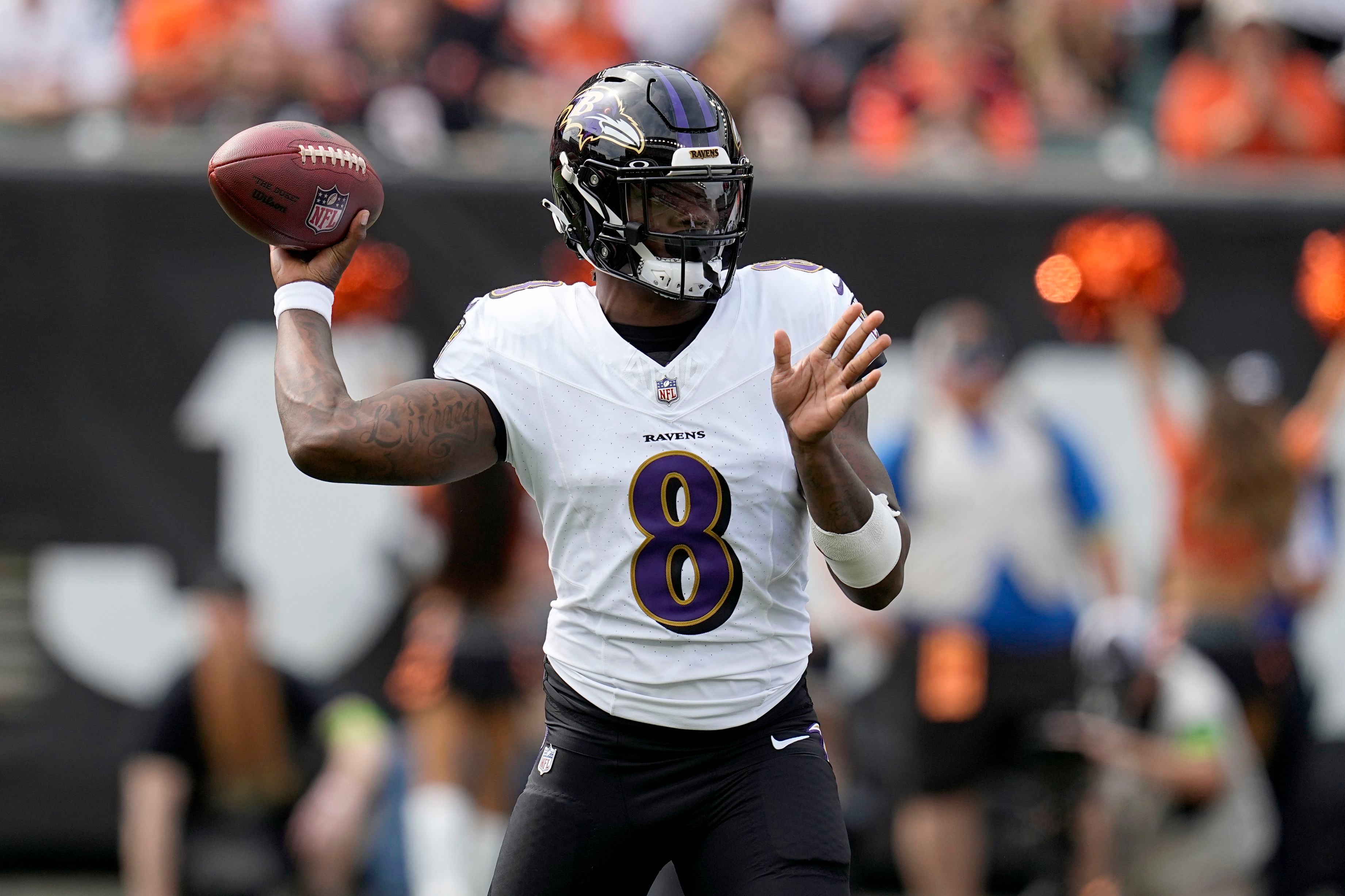 Bengals vs Ravens live score game updates in NFL Week 2