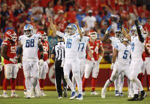 Lions shock Kansas City in 2023 NFL opener