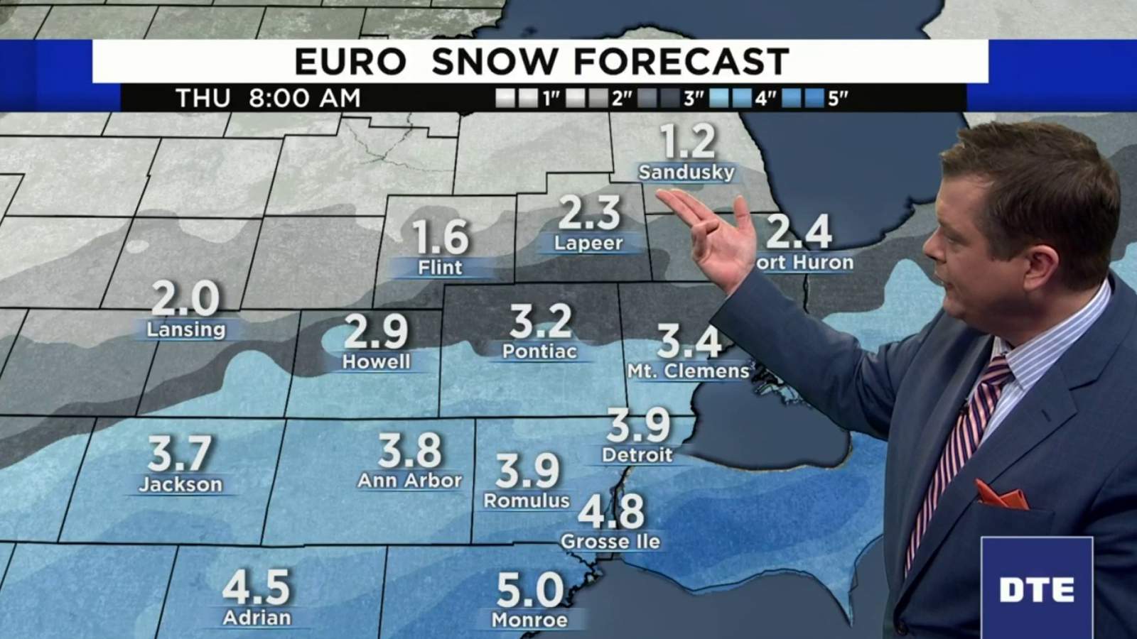 Metro Detroit weather forecast Snow expected this week