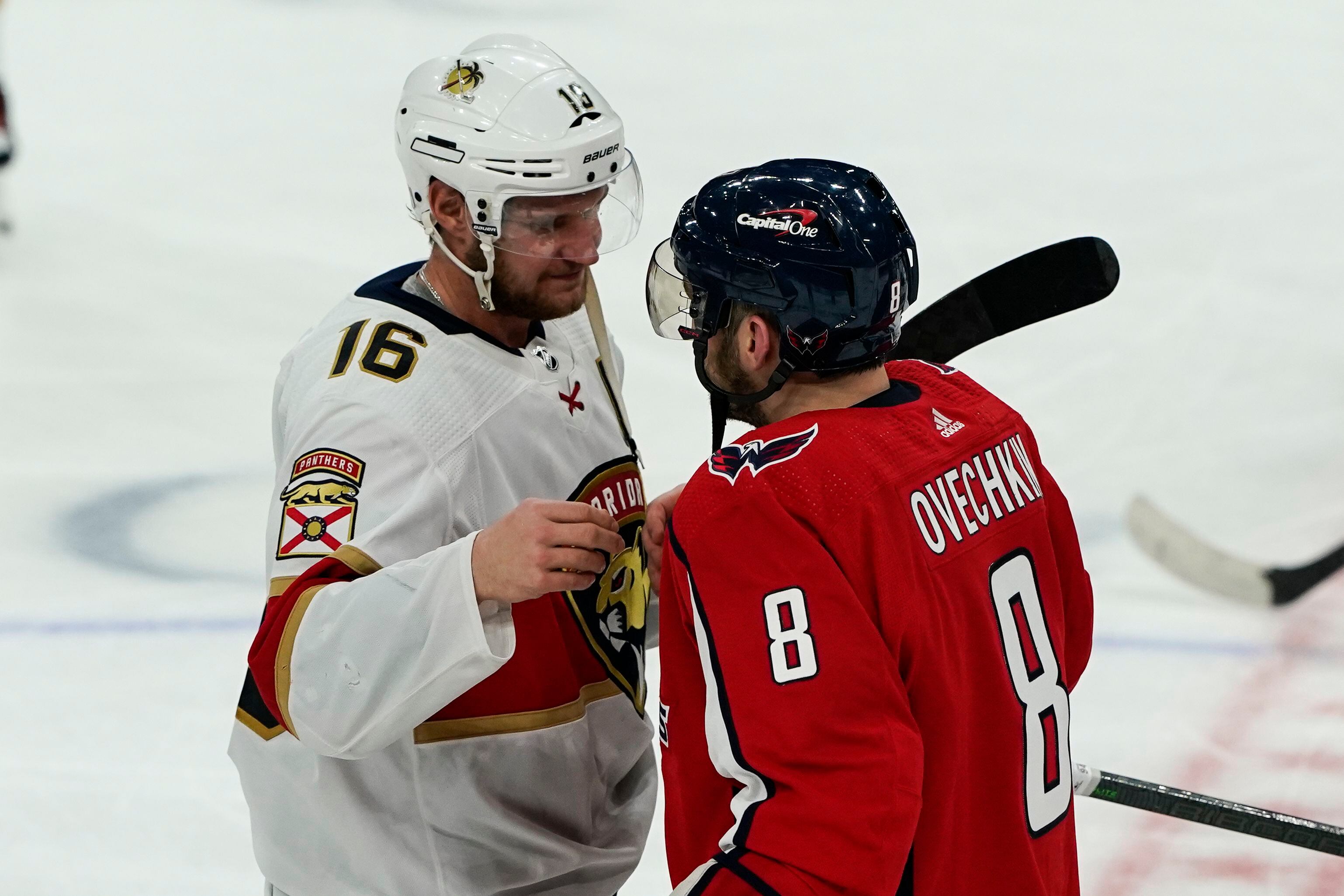 Verhaeghe scores in OT as Panthers rally past Golden Knights to