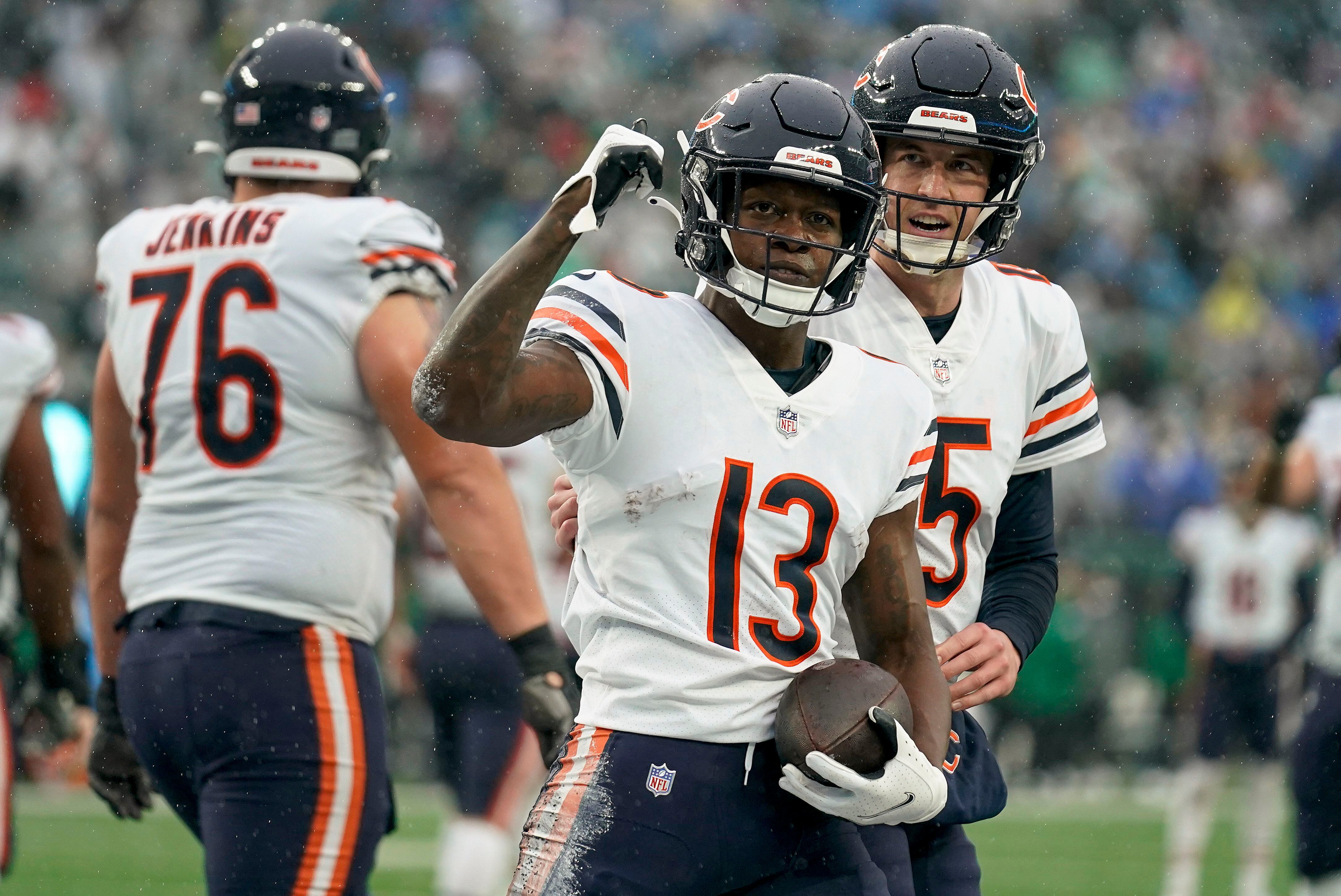 EAST RUTHERFORD, NJ - NOVEMBER 27: Chicago Bears wide receiver