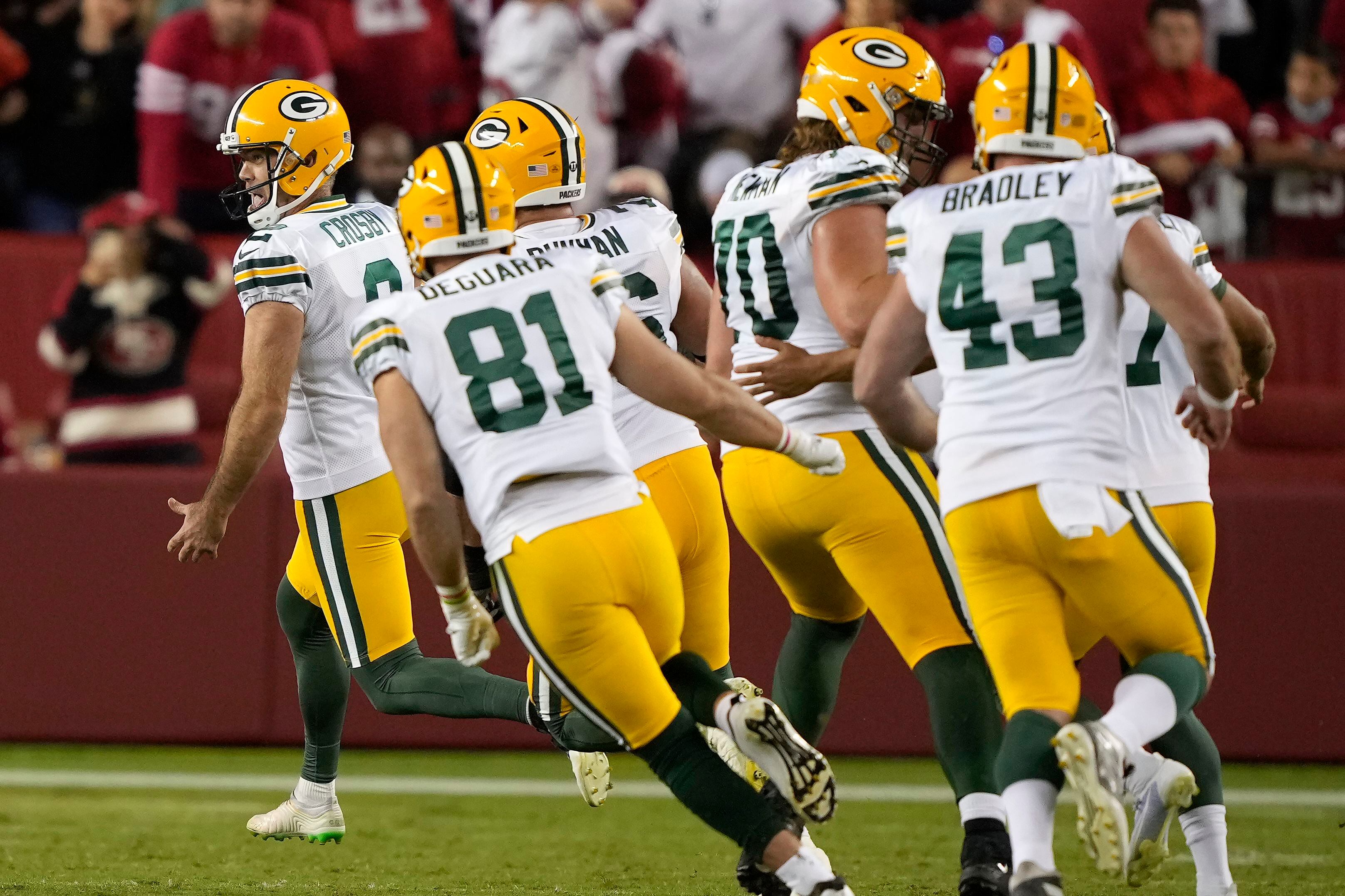 Rodgers Rallies Packers Past 49ers 30-28