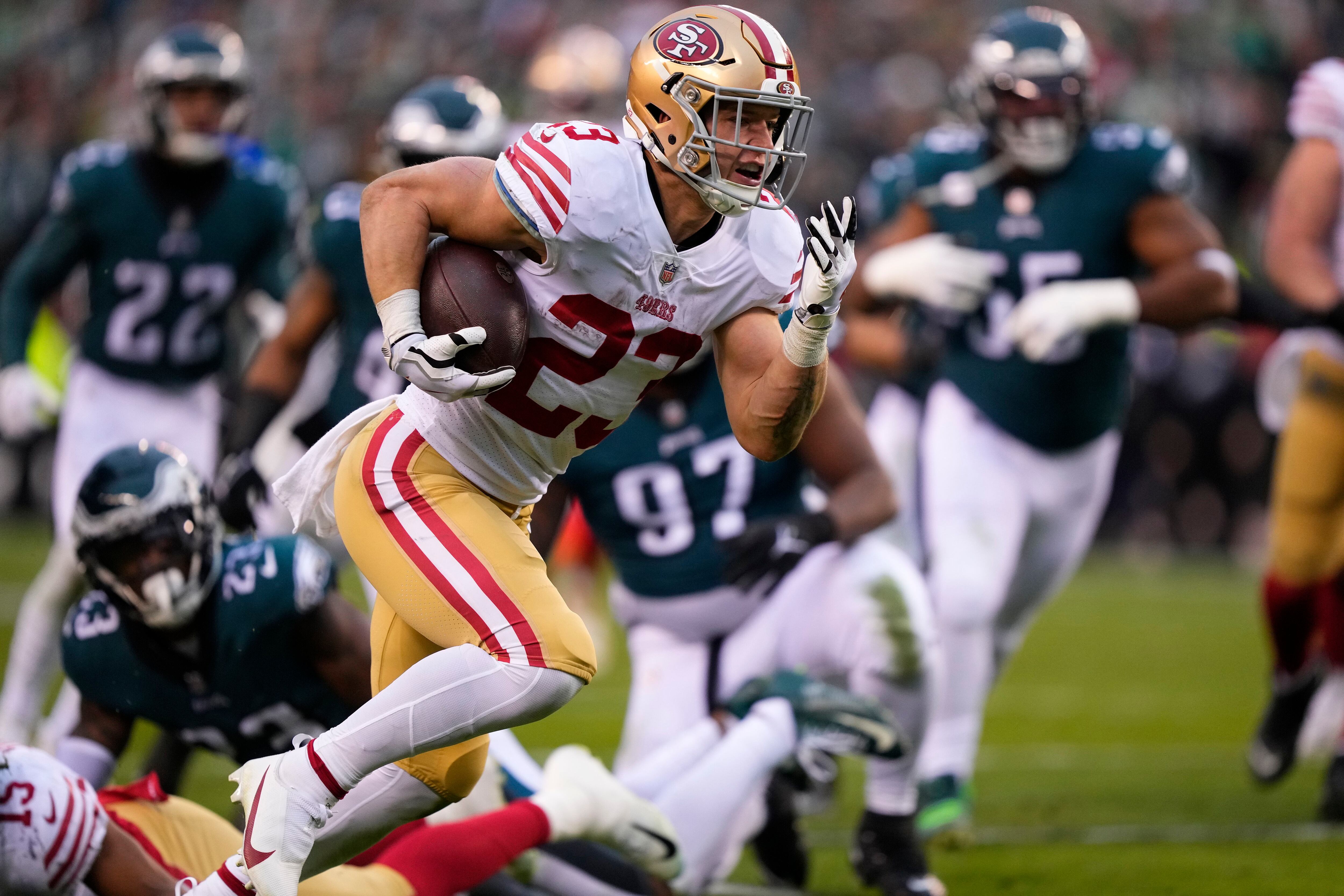 Christian McCaffrey stats: 49ers RB joins exclusive list of