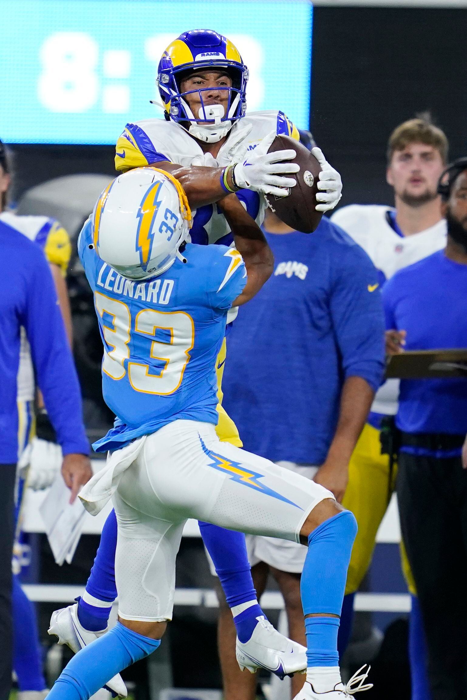 Perkins-McCutcheon connection leads Rams over Chargers 29-22