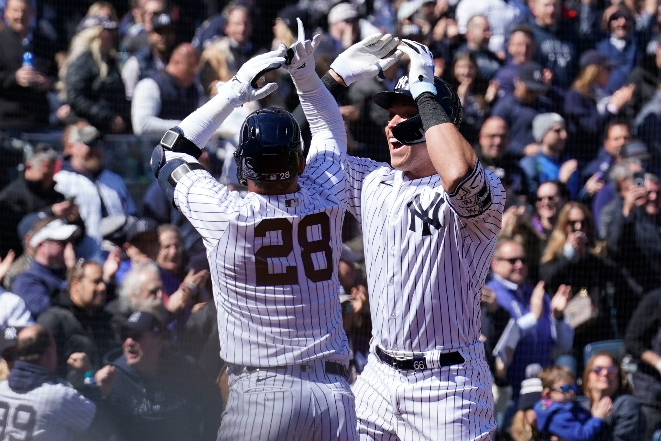 Aaron Judge homers in 1st swing as New York Yankees captain