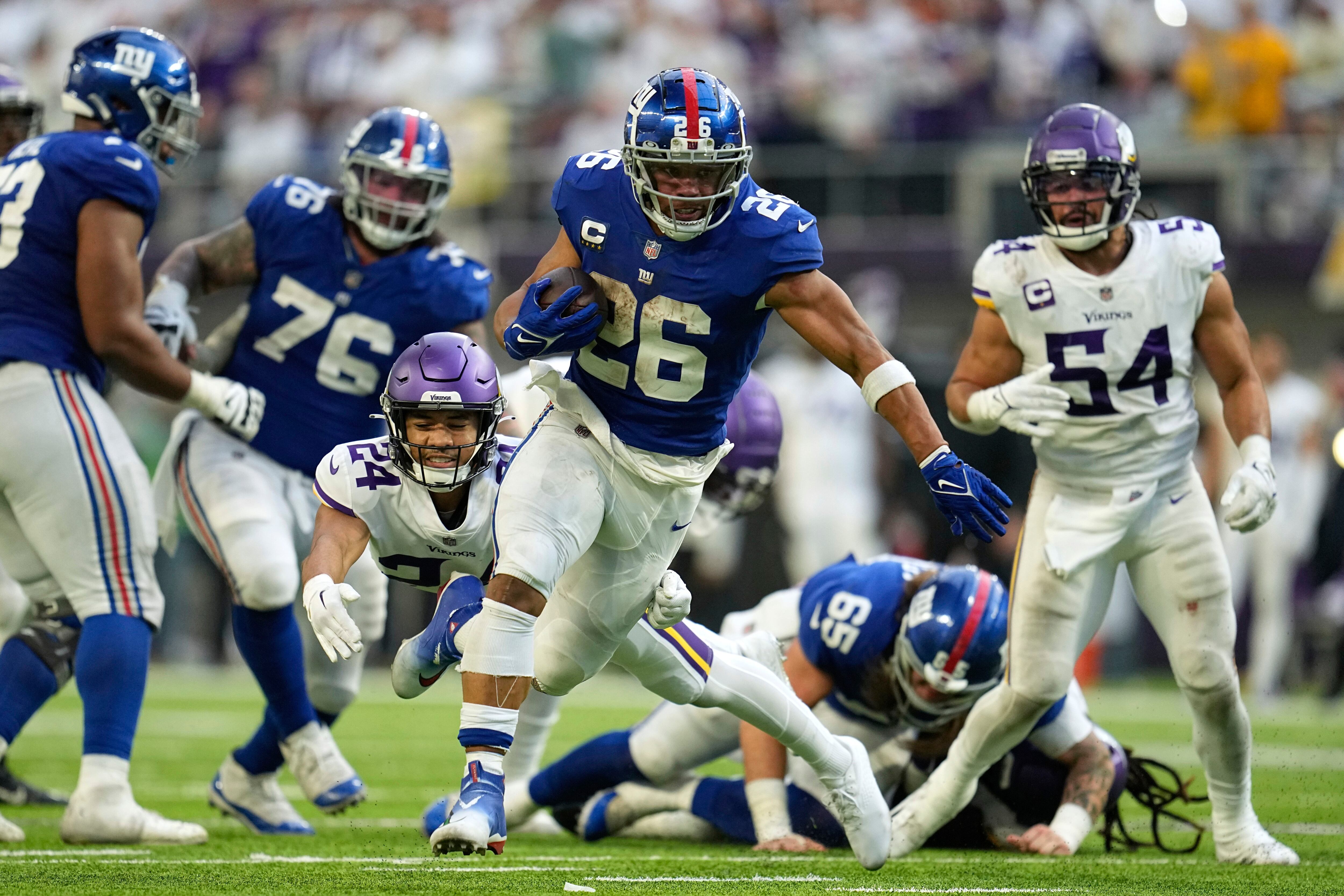 Vikings edge Giants 27-24 on Joseph's game-ending 61-yard FG