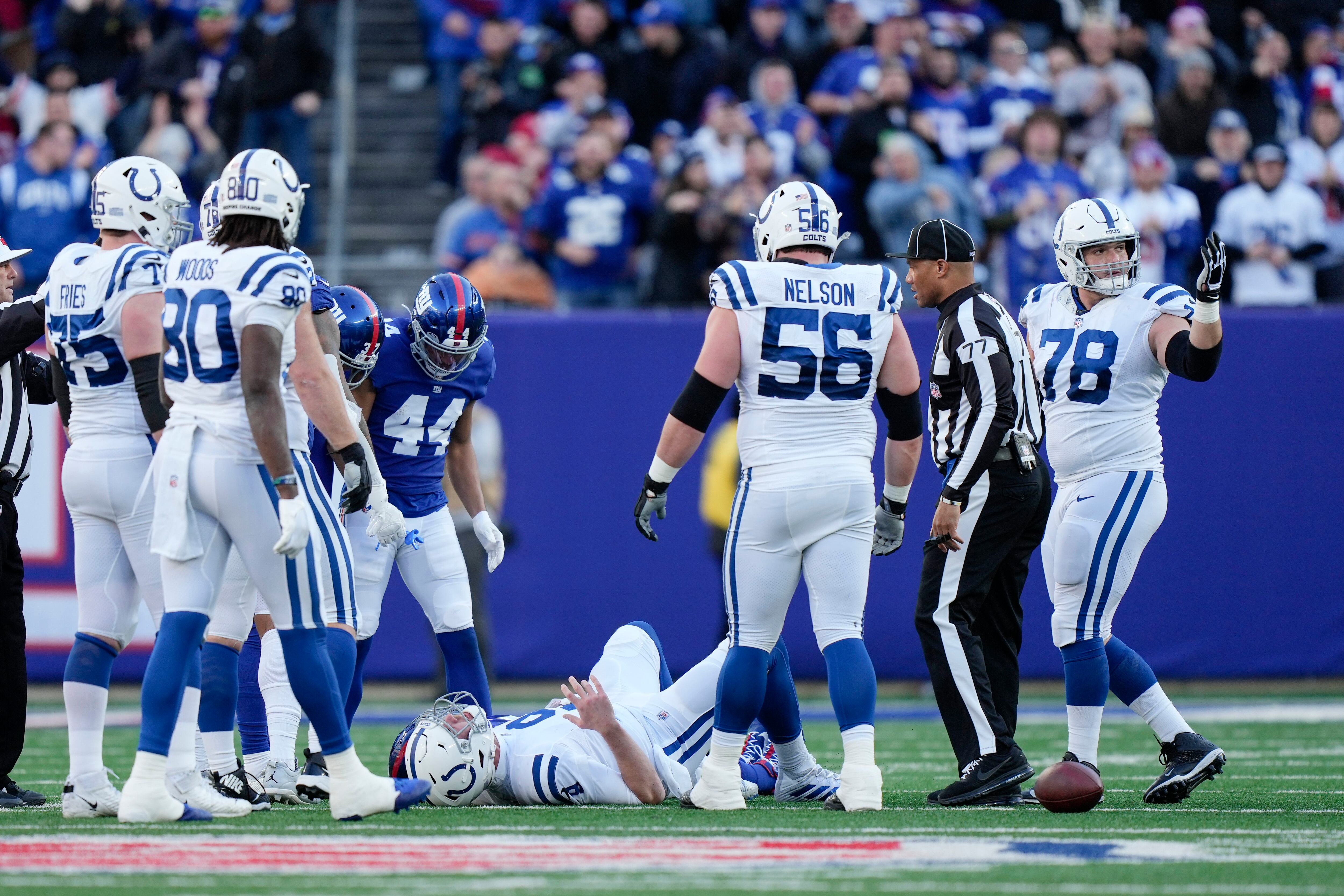 Giants rout Colts to make the playoffs for 1st time since 2016