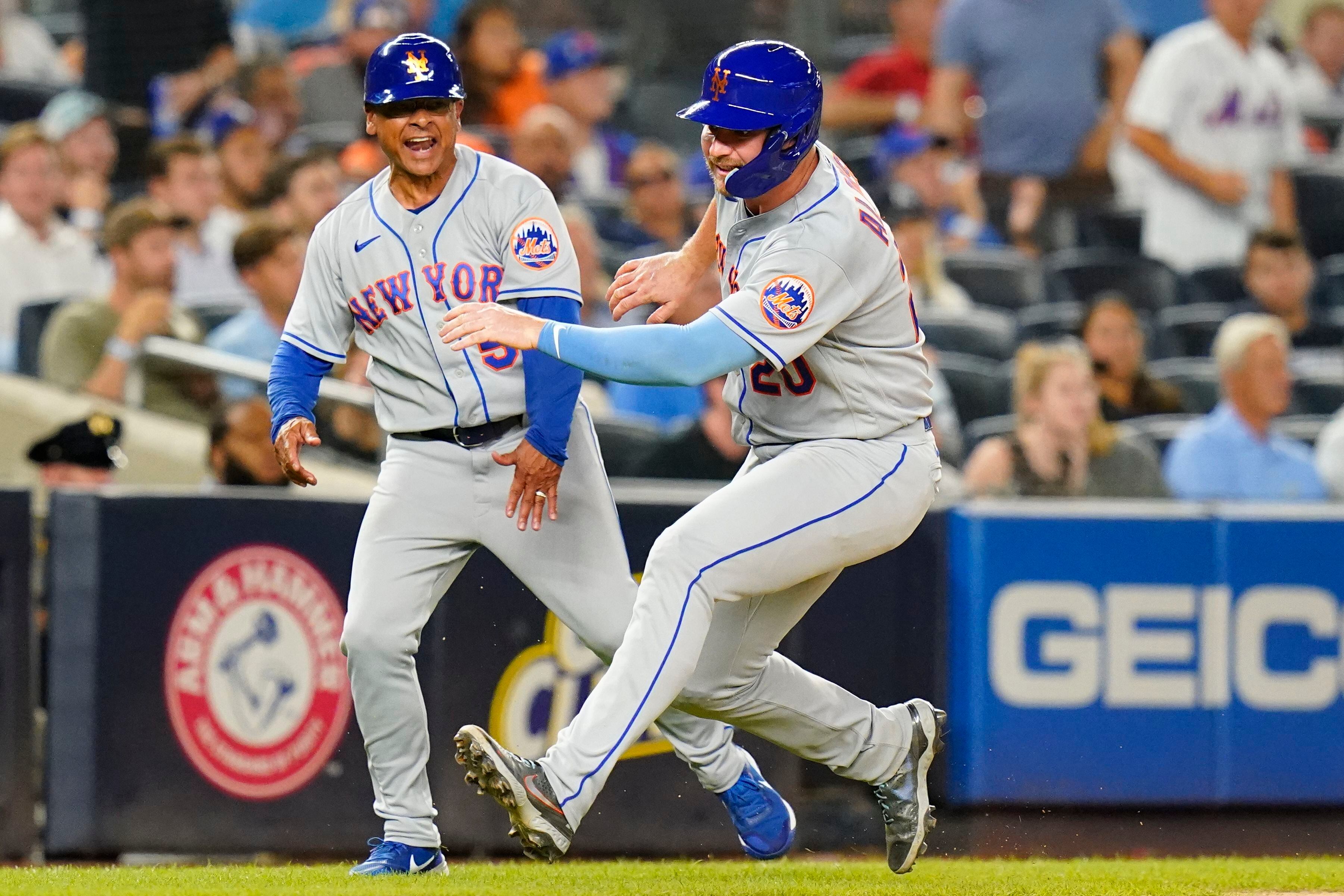 Alonso, Mets rally to beat Athletics 4-3 in 10 and complete sweep