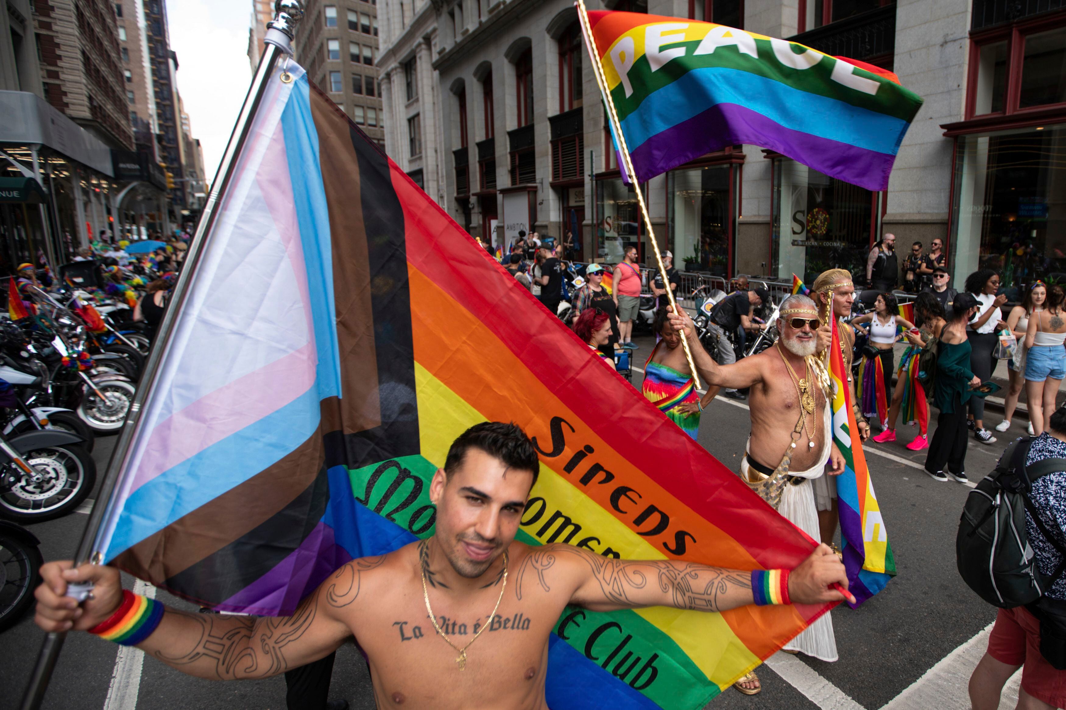 AP PHOTOS: Rainbows around the world as LGBTQ+ Pride is celebrated  throughout June