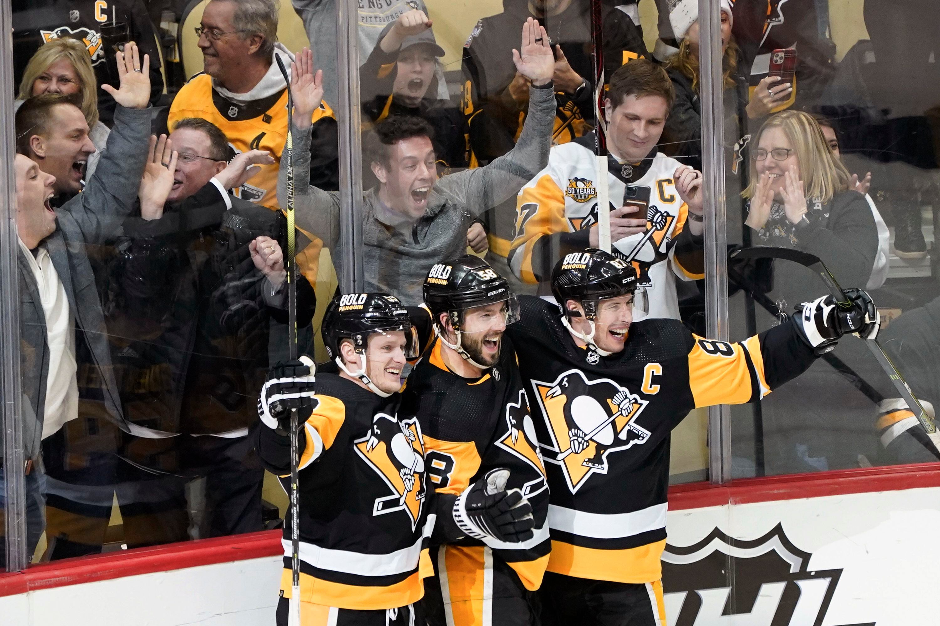 Penguins' center depth to rely on Carter with Crosby, Malkin out
