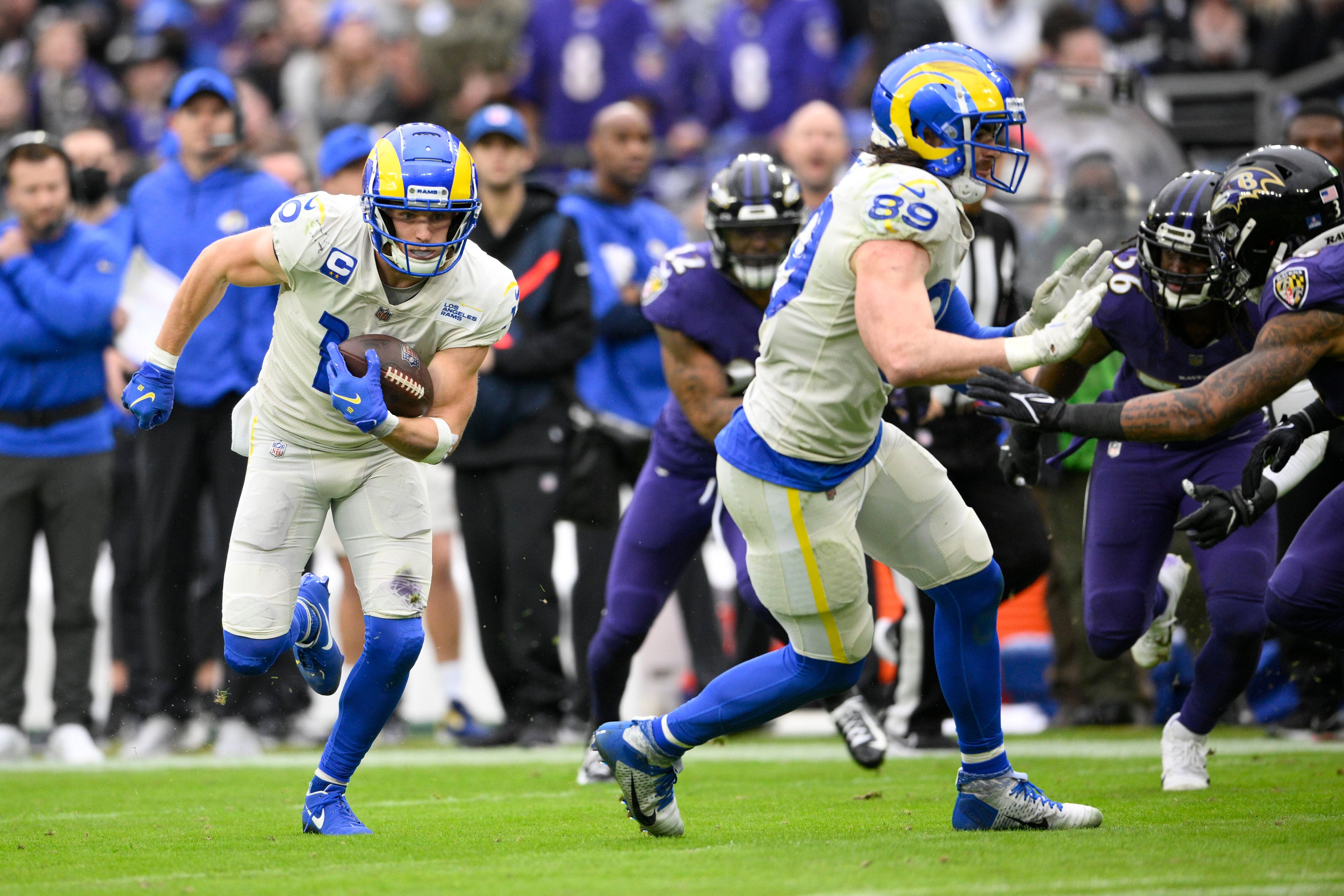 Rams' Cooper Kupp closing in on triple crown of receiving