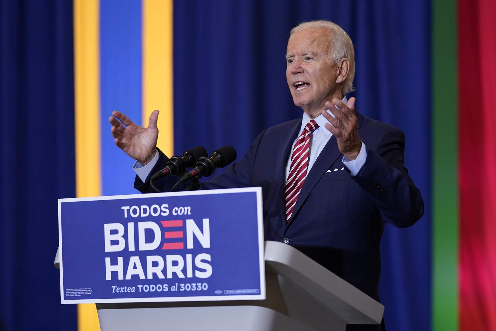 Trump fuels spread of altered Biden video, tweeting it twice