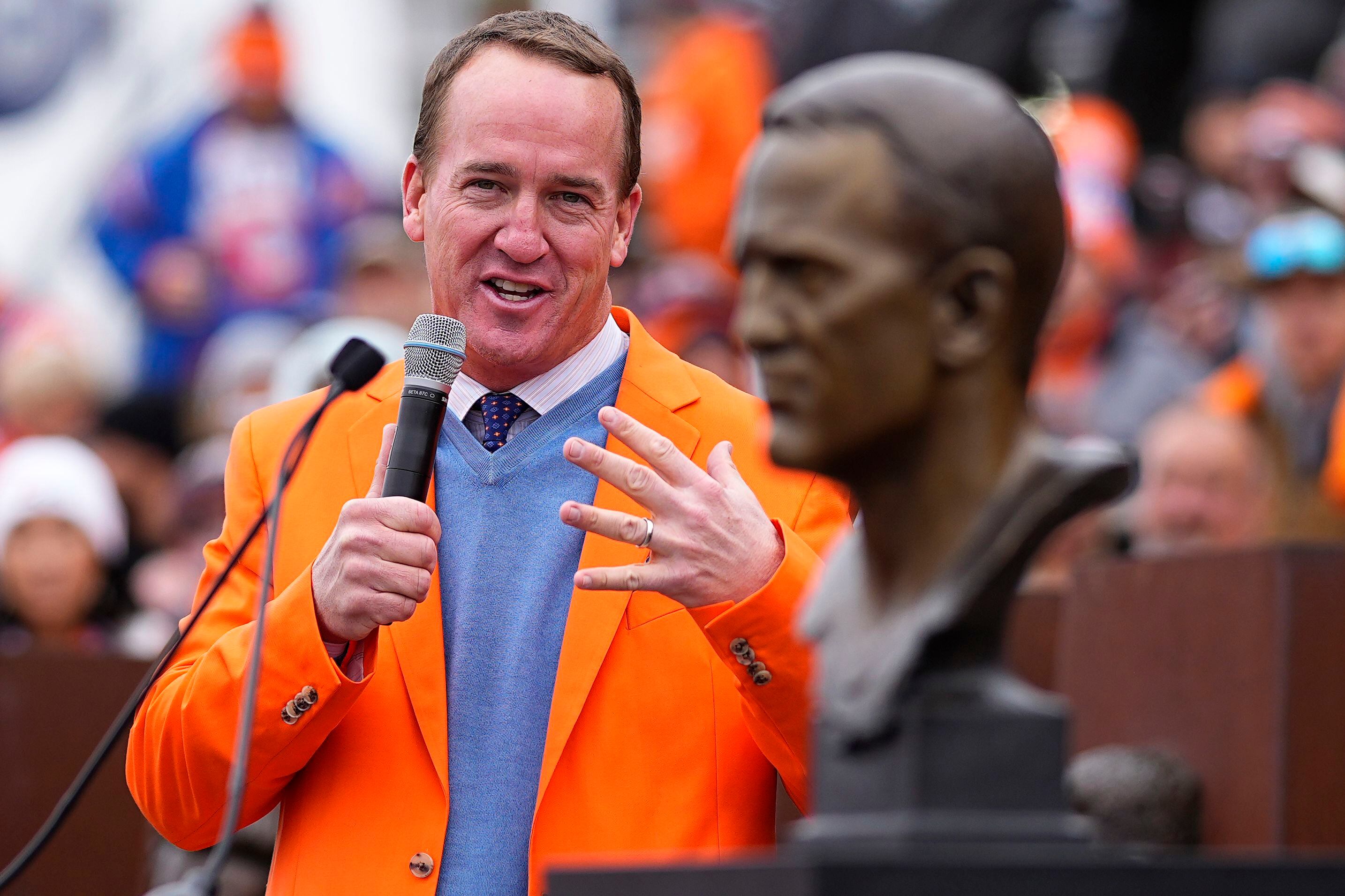 Like a Peyton Manning audible, Denver Broncos gear sells swiftly