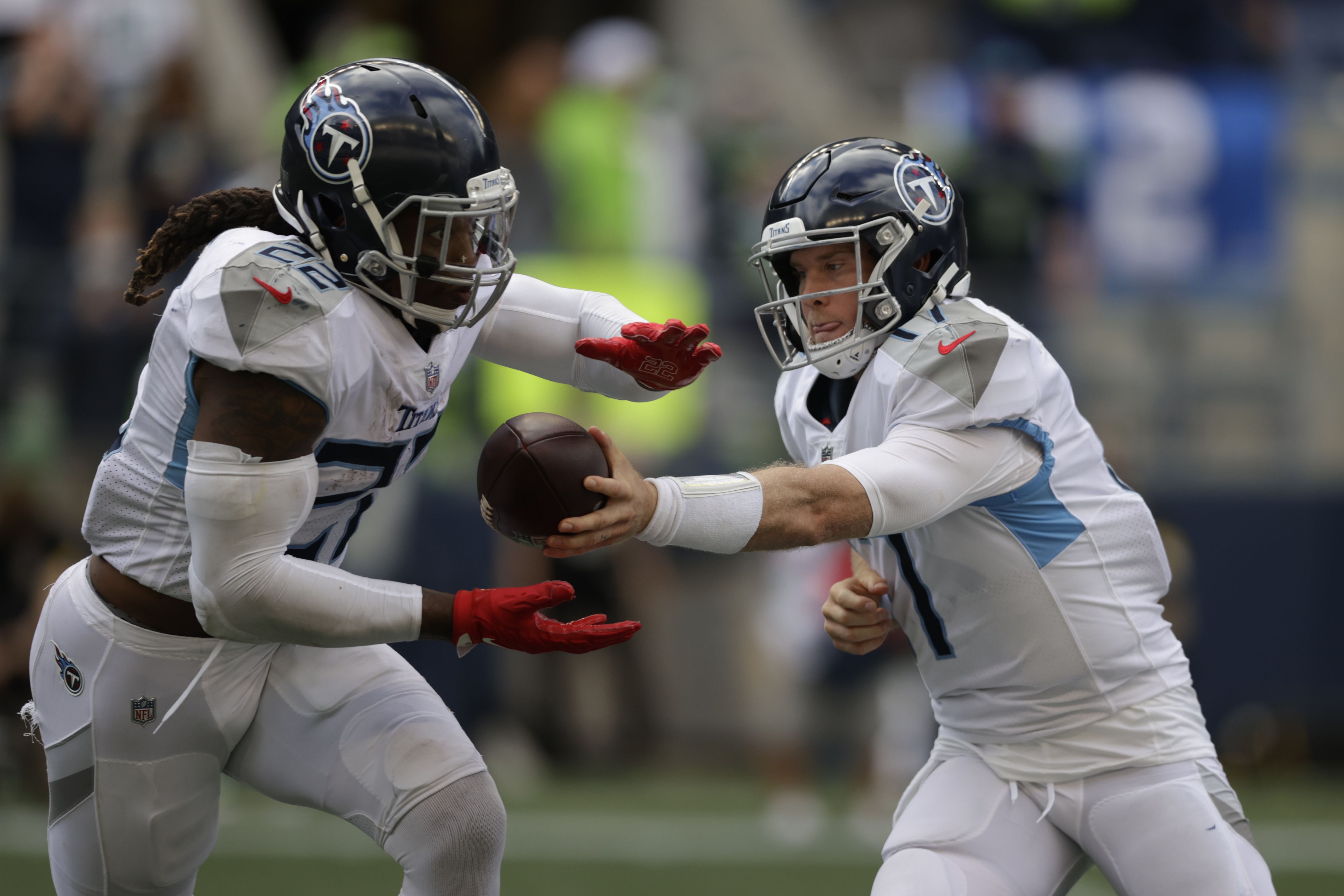 Titans tailback Derrick Henry rushed fr 182 yards against Patriots