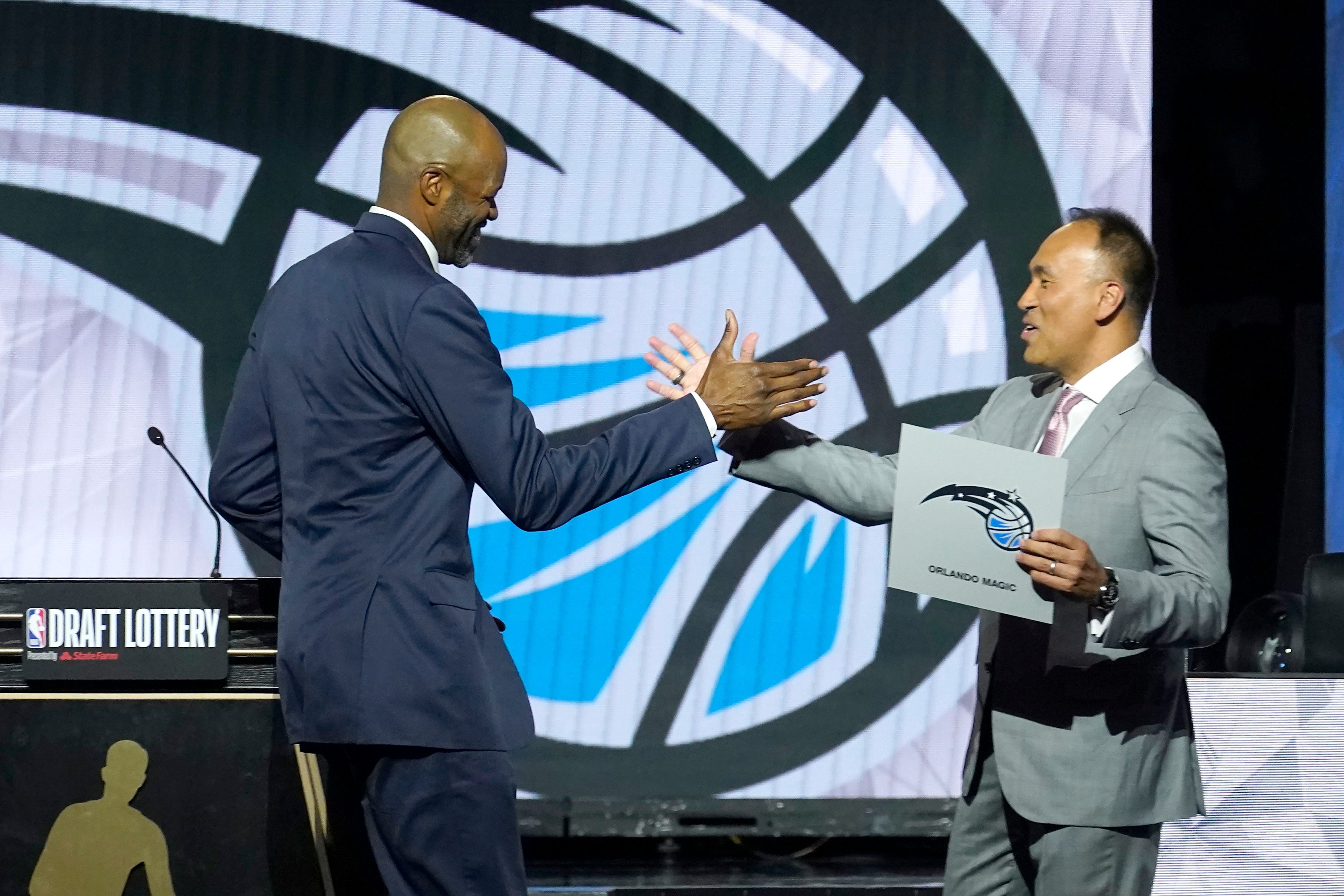 Orlando Magic win NBA Draft Lottery, first overall pick