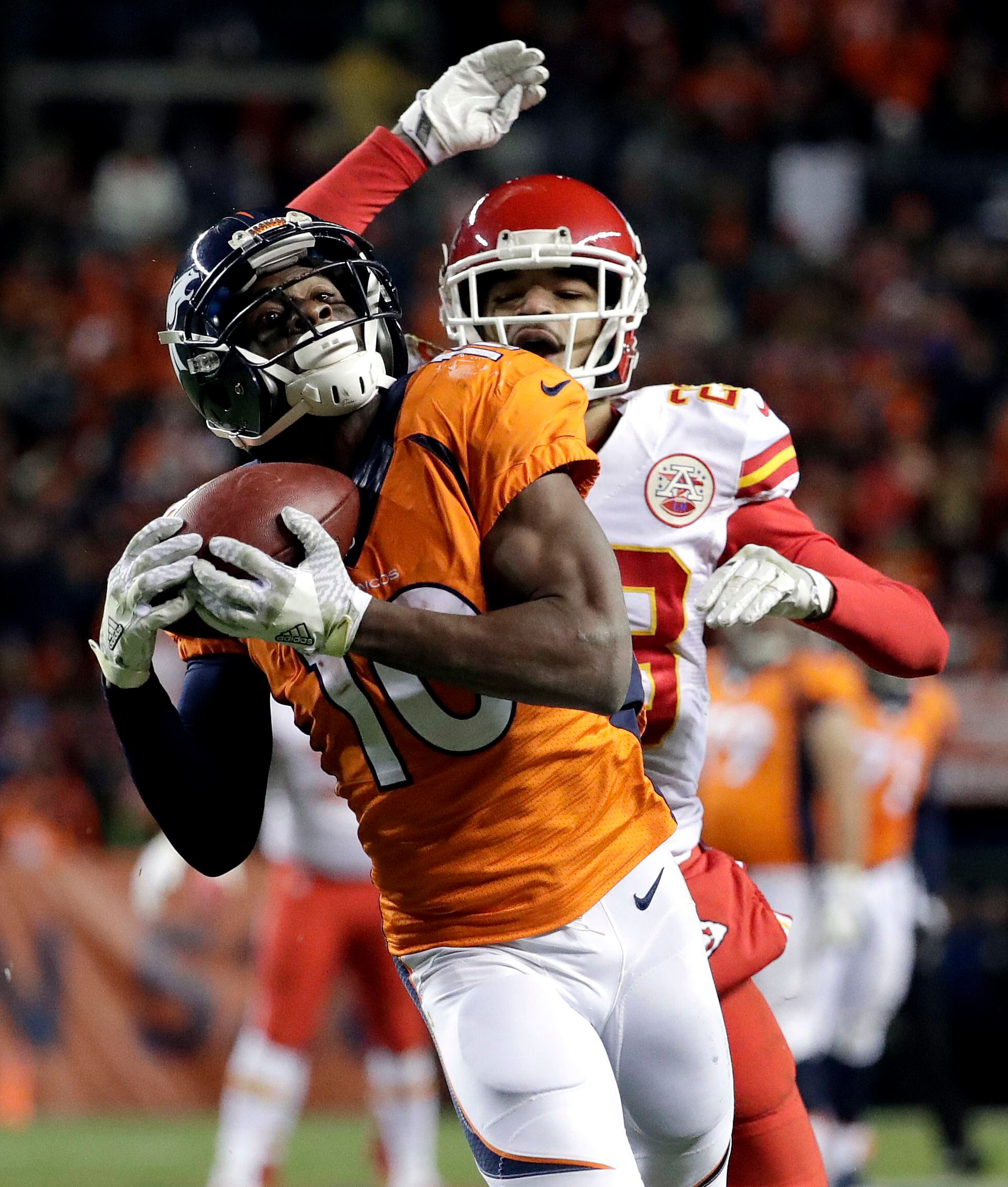 Emmanuel Sanders can now celebrate touchdowns with head coach's support