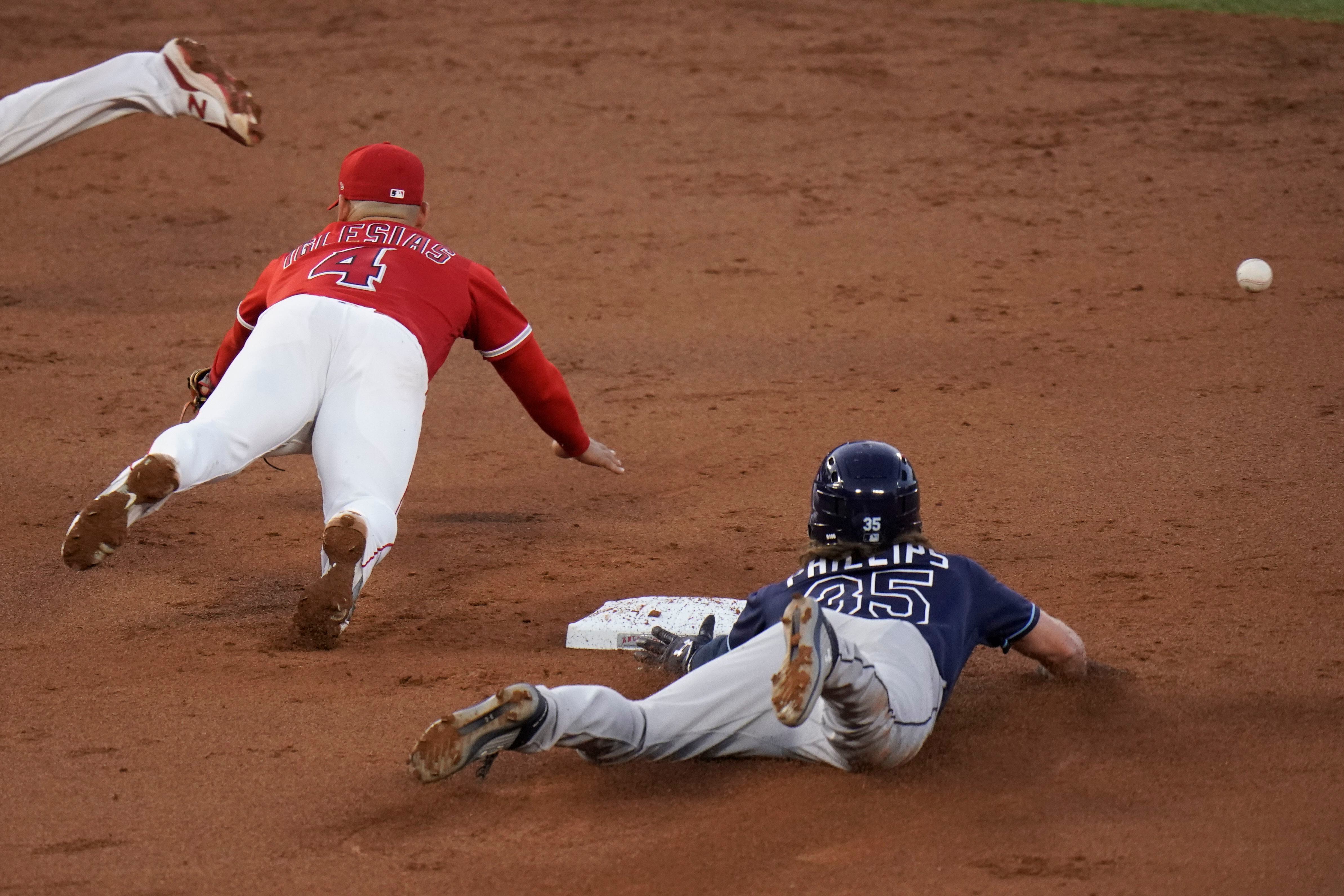 Rays score 7 runs in 8th to complete 4-game sweep of Angels – KLBK, KAMC