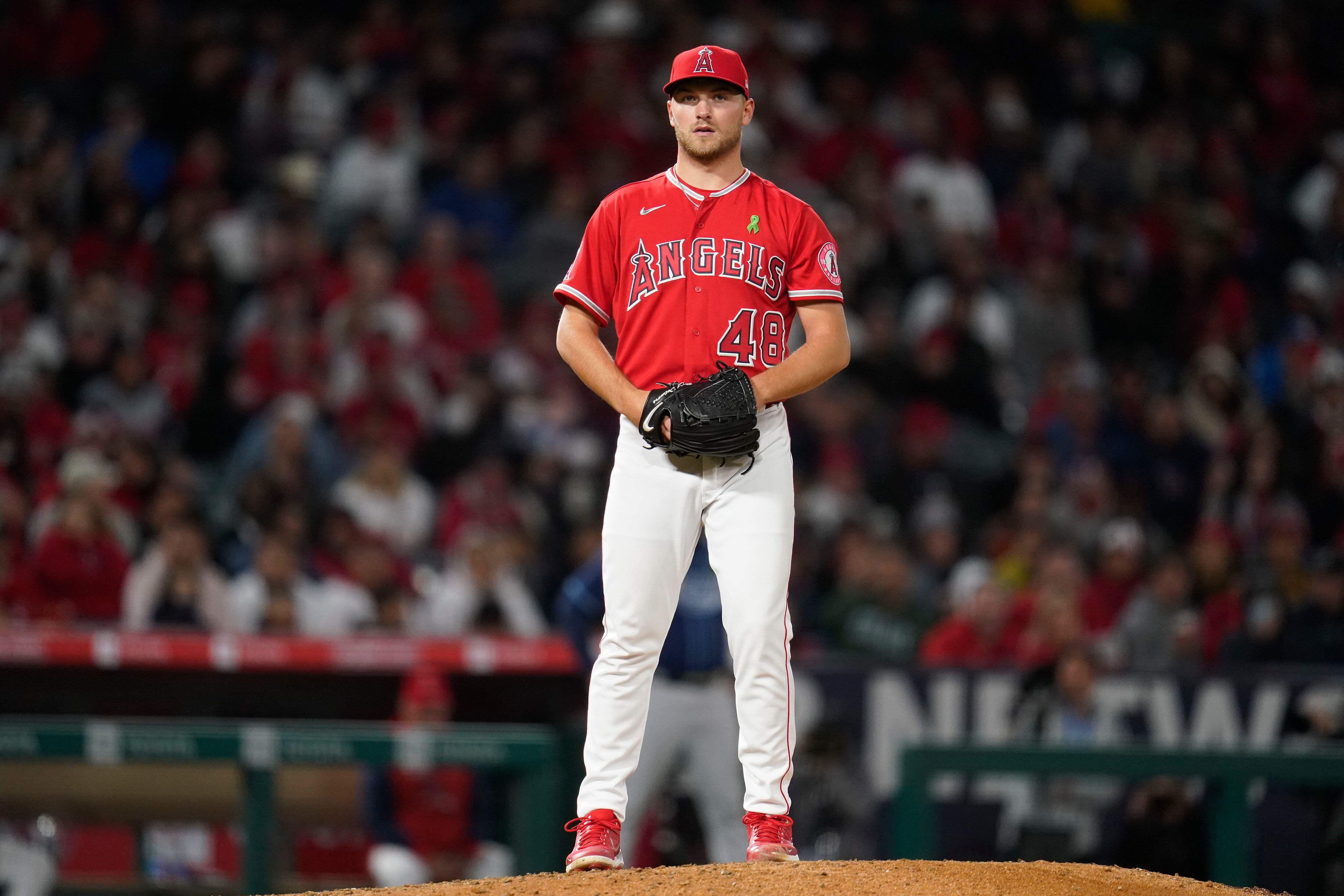 Angels rookie Reid Detmers throws no-hitter against Rays