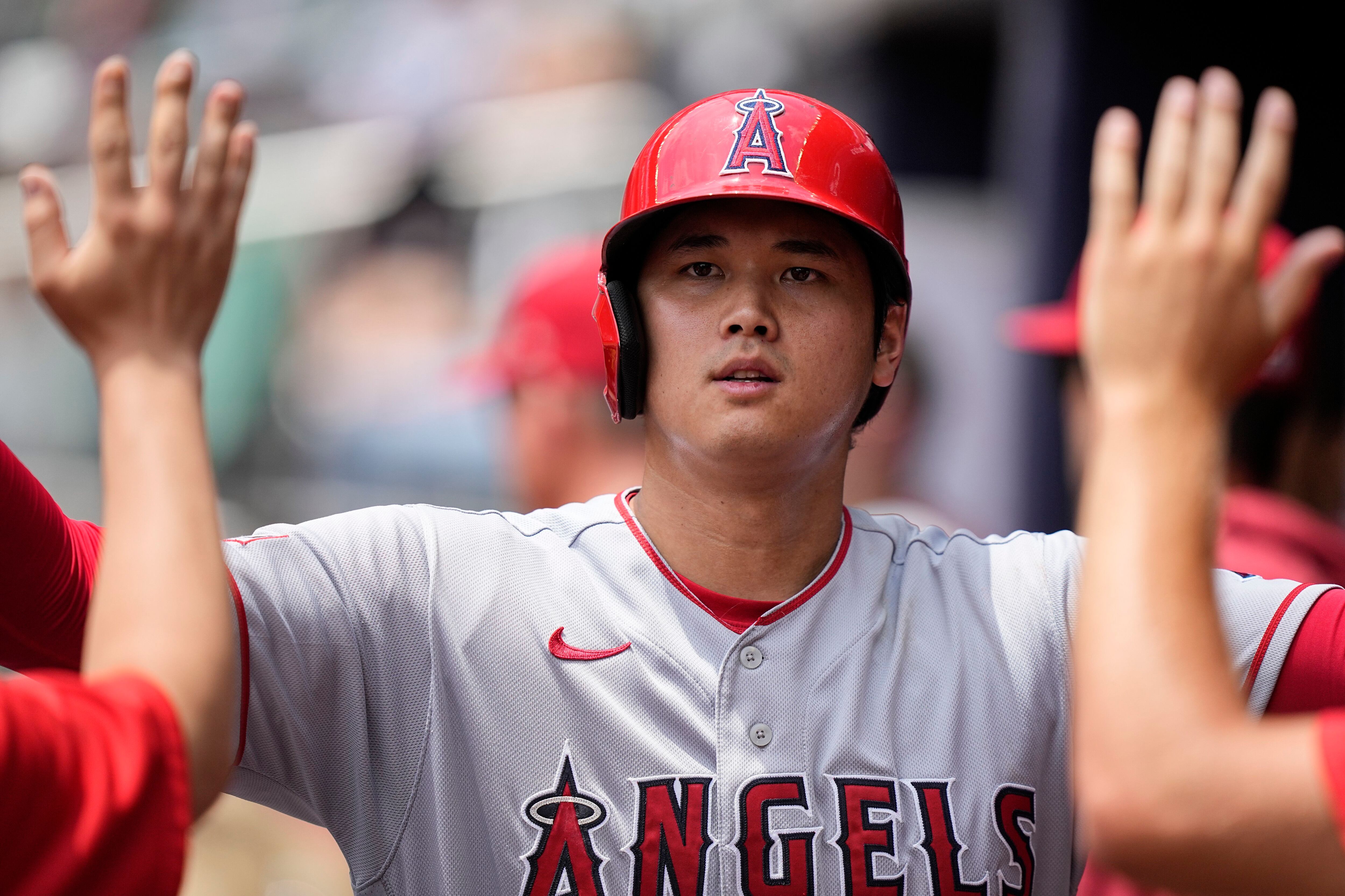 Matt Olson Orlando Arcia Shohei Ohtani Atlanta Braves Los Angeles Angels