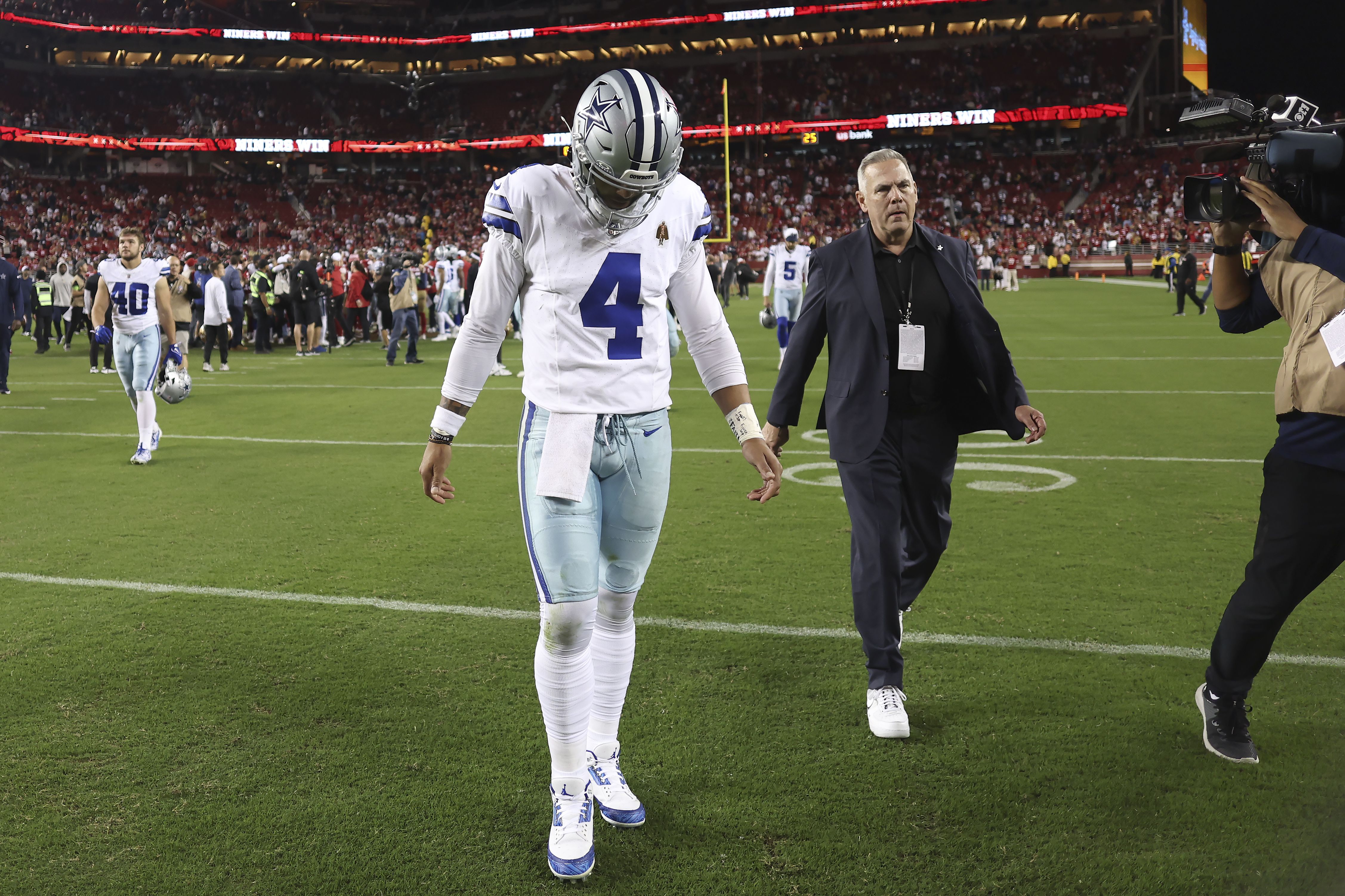 Cowboys call on fans to white out AT&T Stadium for home playoff game  against 49ers