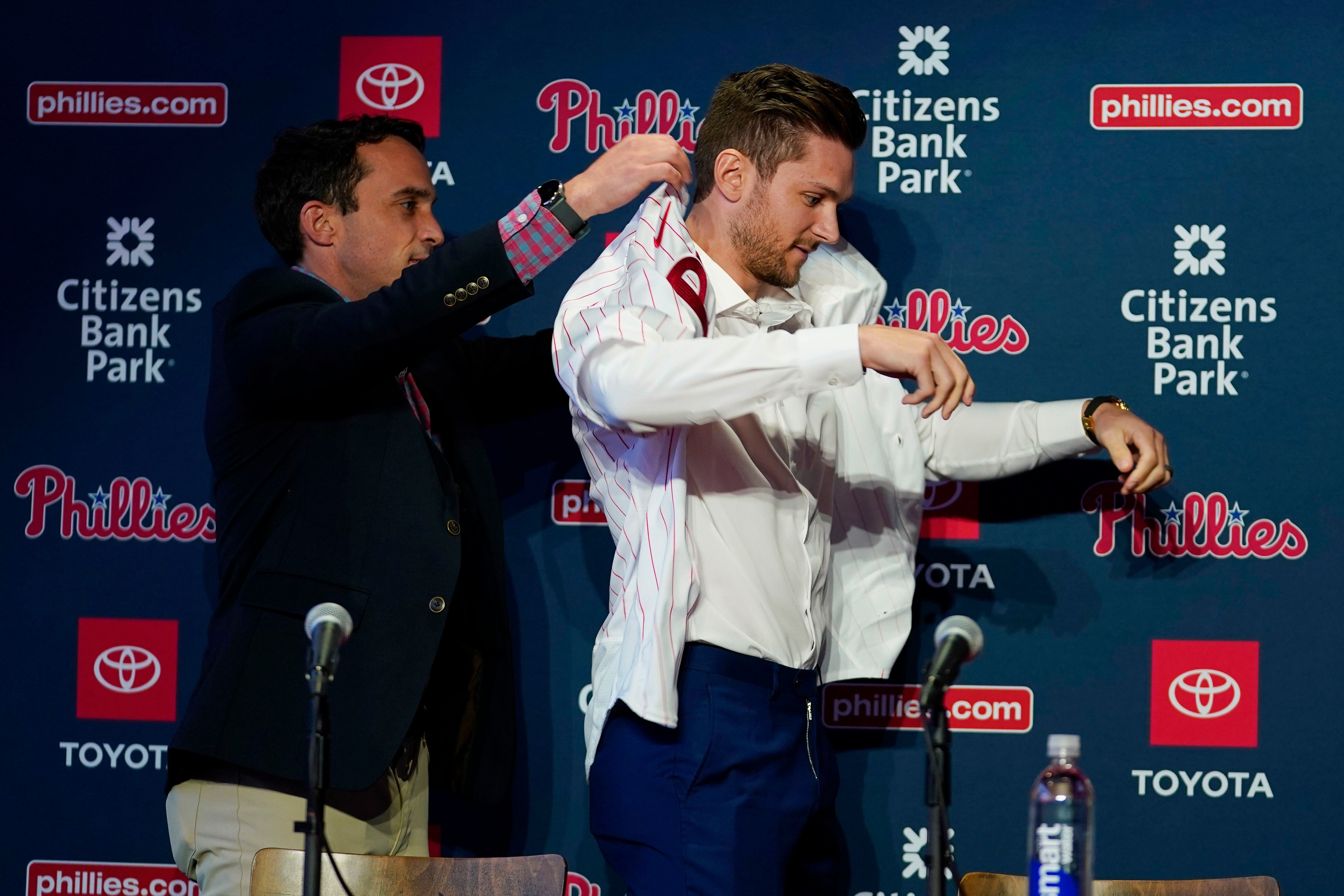 Trea Turner Phillies press conference live stream