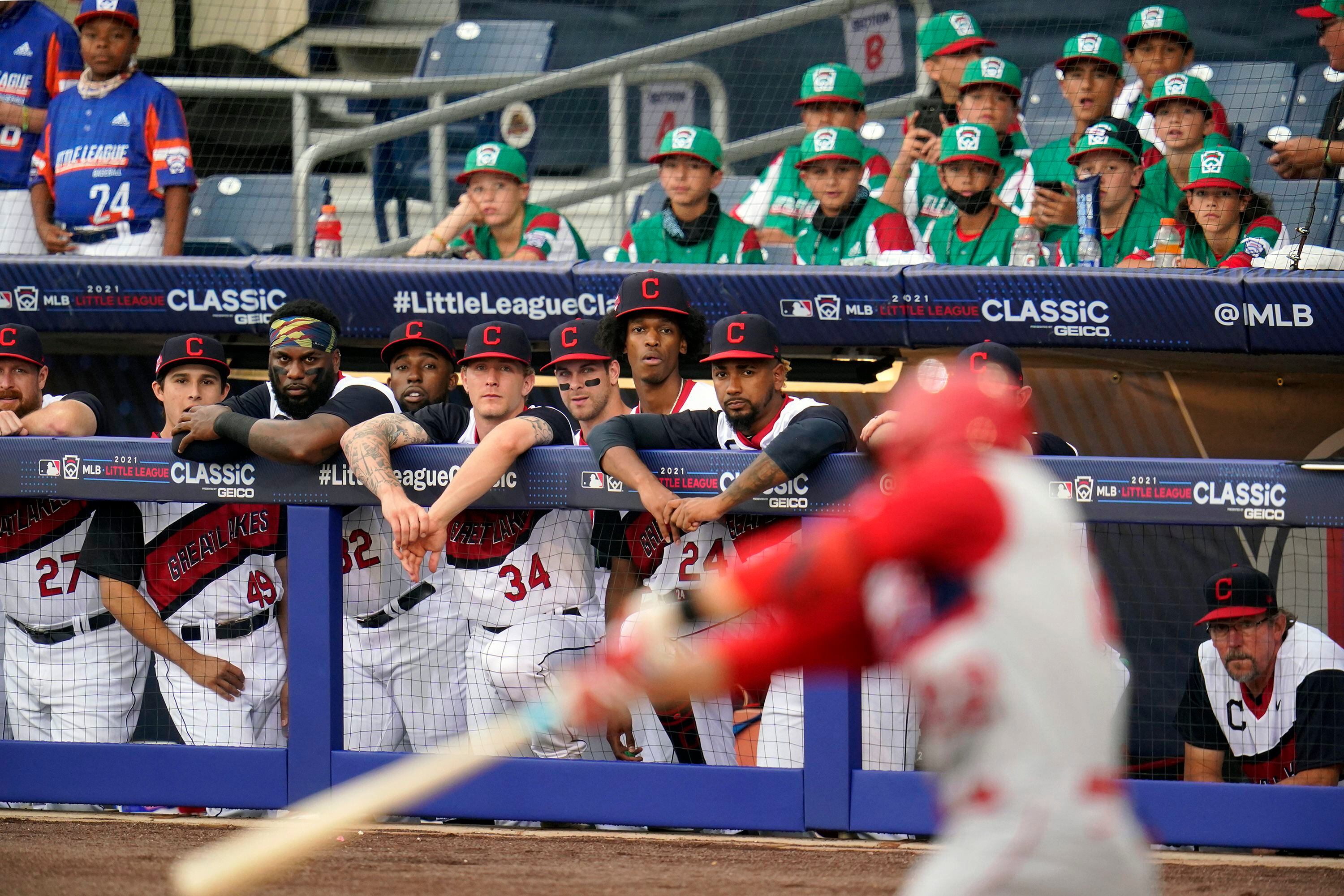 Angels 0 vs. Indians 3 - 8/23/2021 MLB LITTLE LEAGUE CLASSiC オープニングの模様 