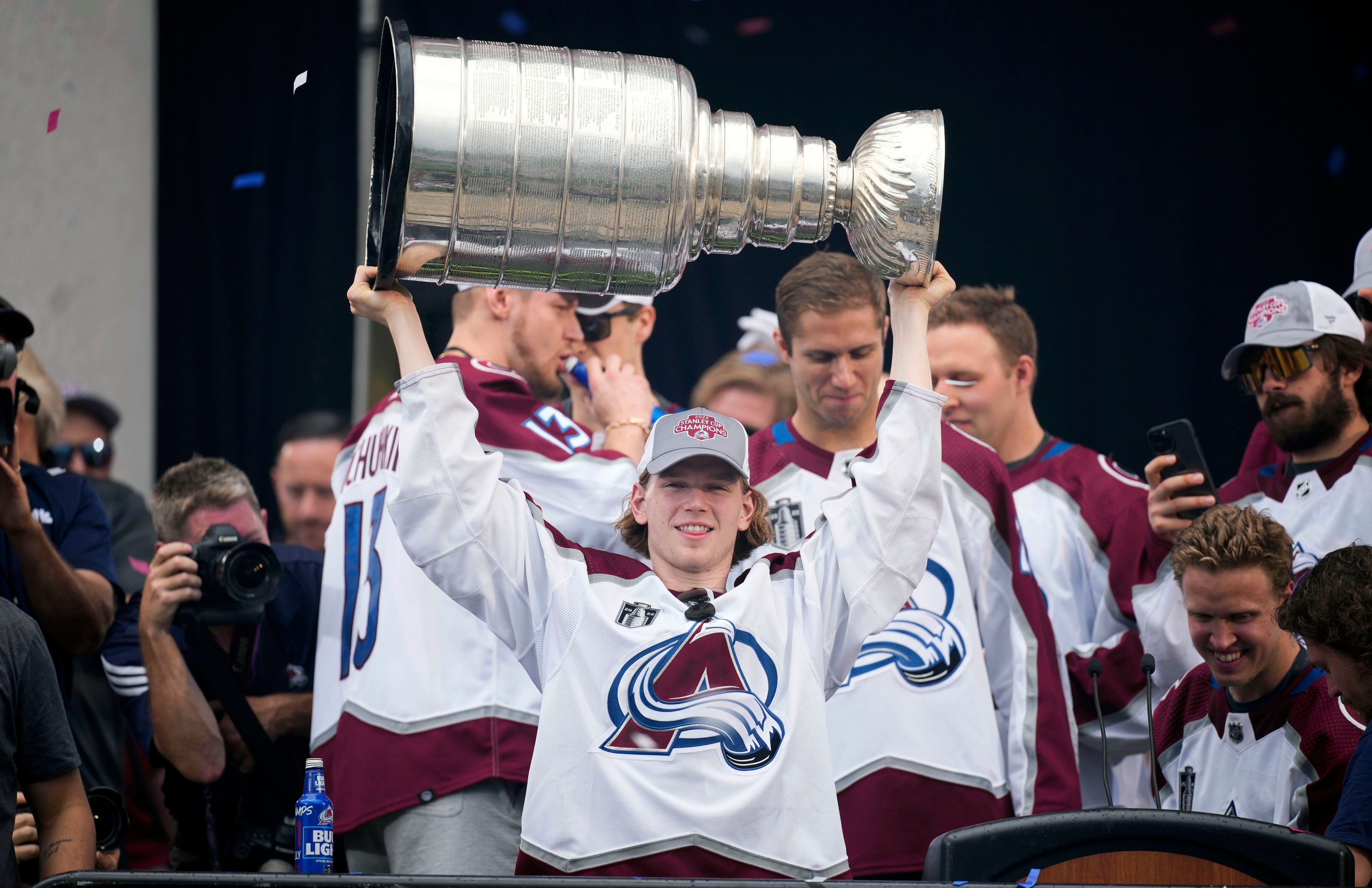 Parade of champs: Avs live it up as they celebrate Cup title