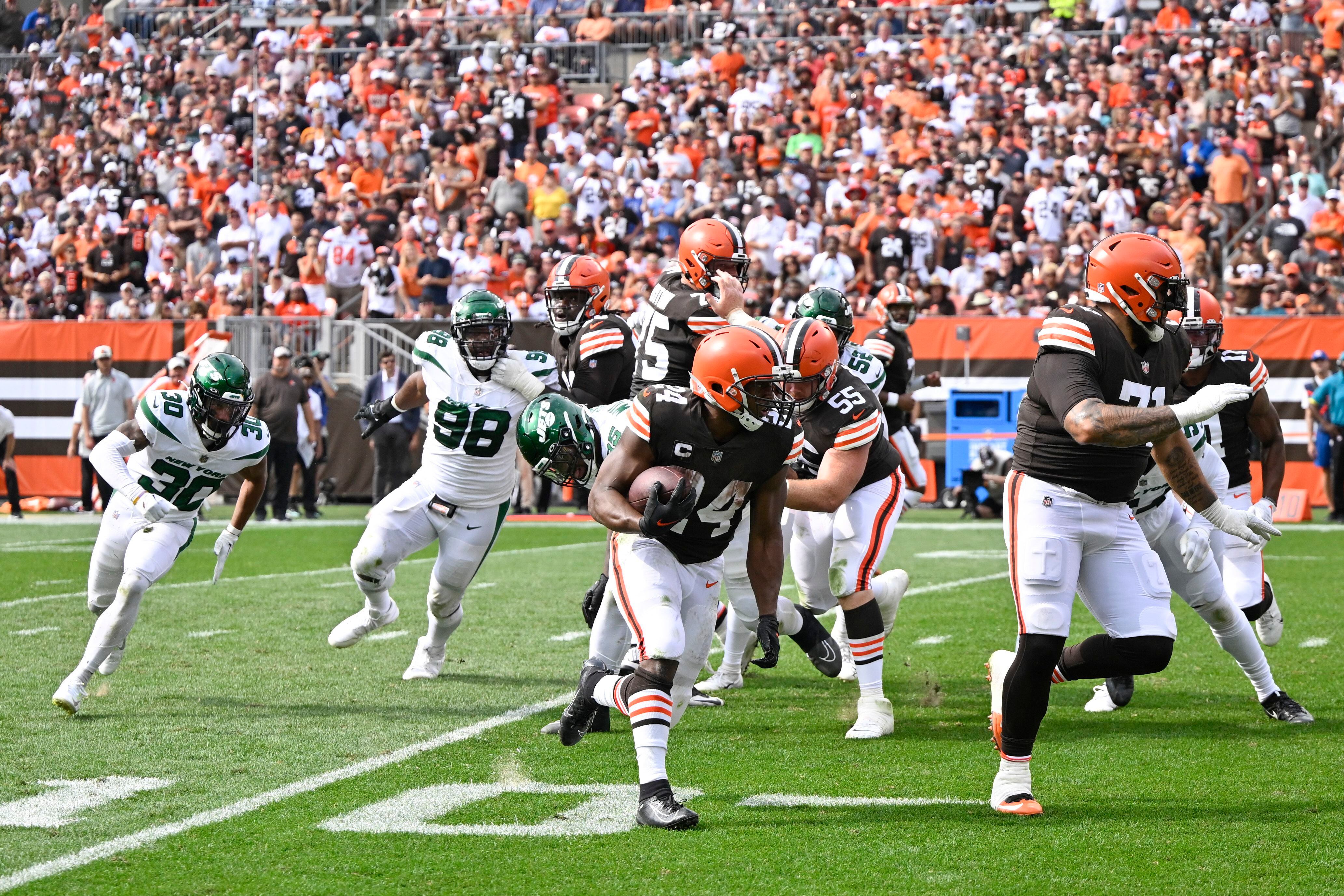 Nick Chubb, Browns Roll over Steelers, 29-17