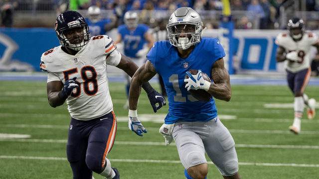 Report: Lions won’t franchise tag WR Kenny Golladay, making him free agent