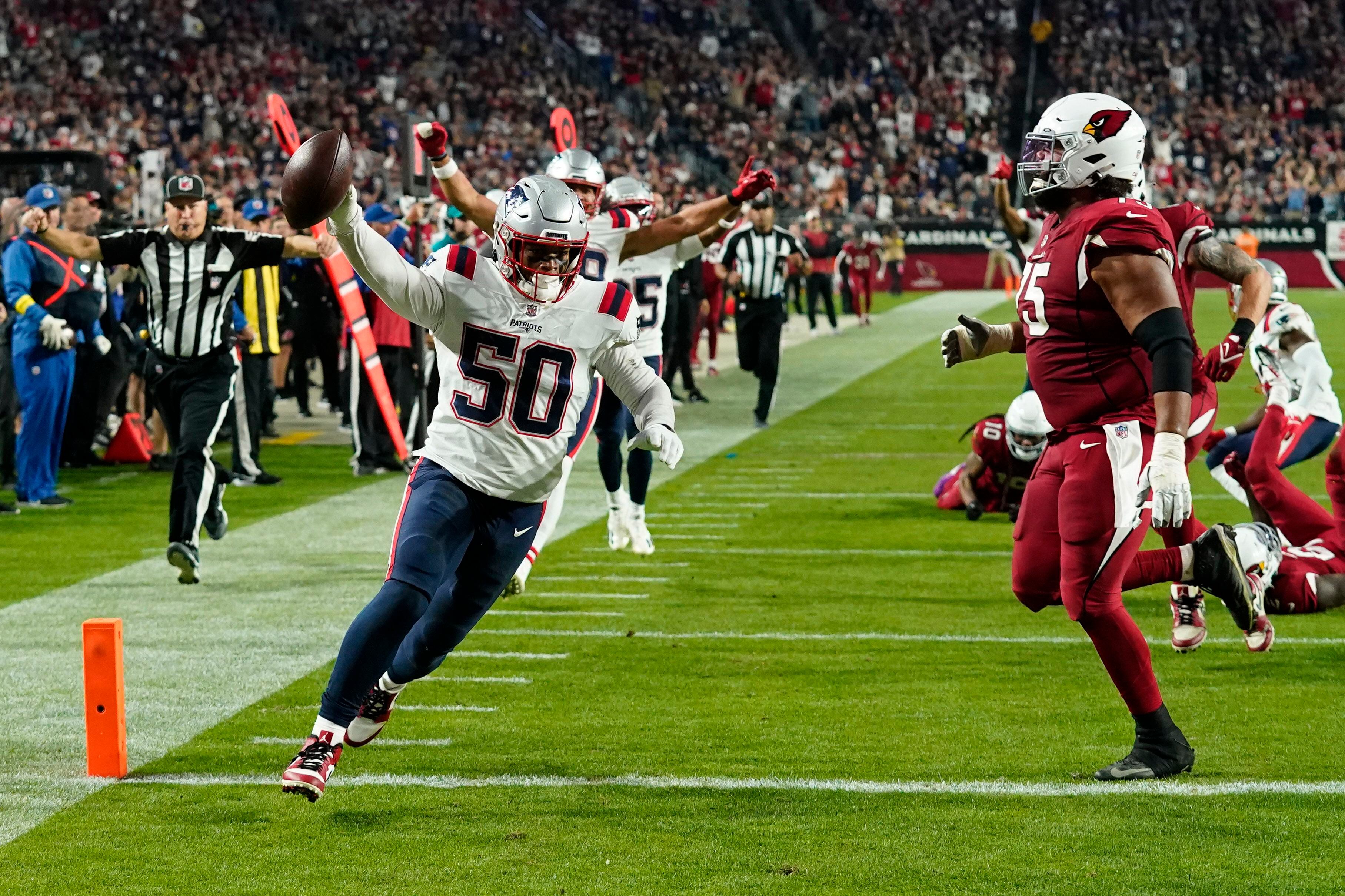 Patriots vs. Cardinals final score, results: Mac Jones, Patriots get  important win after Kyler Murray carted off with injury