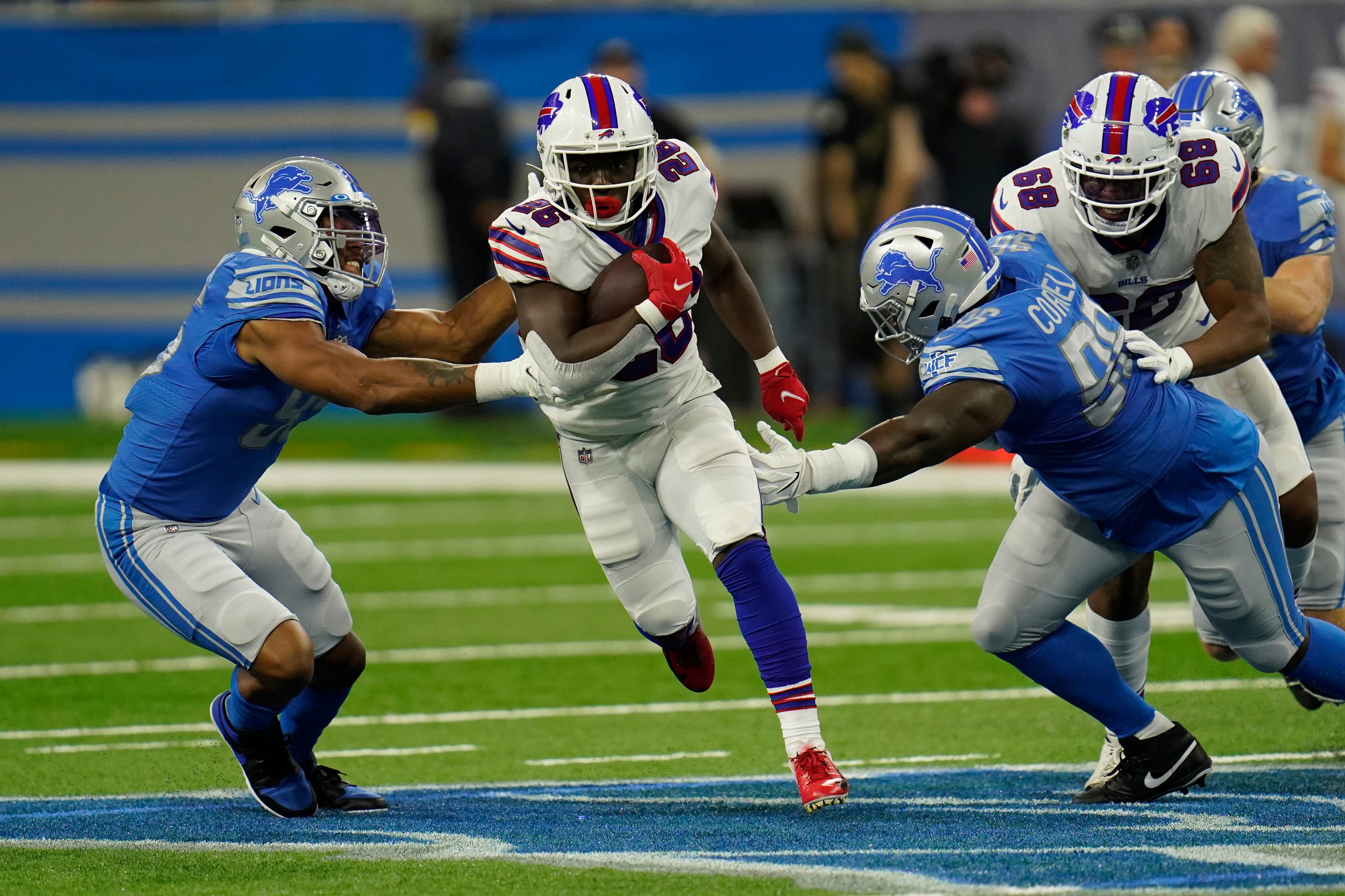 Fromm, Singletary lead Bills in comeback victory over Lions