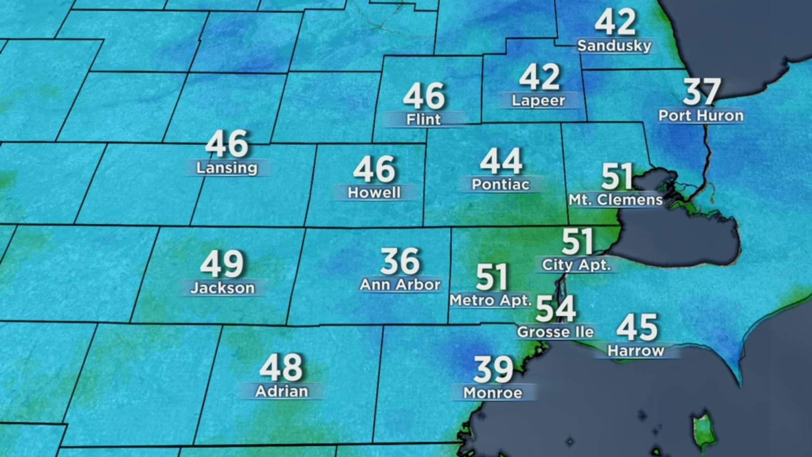 Metro Detroit weather: Another chilly night, then another Sun day