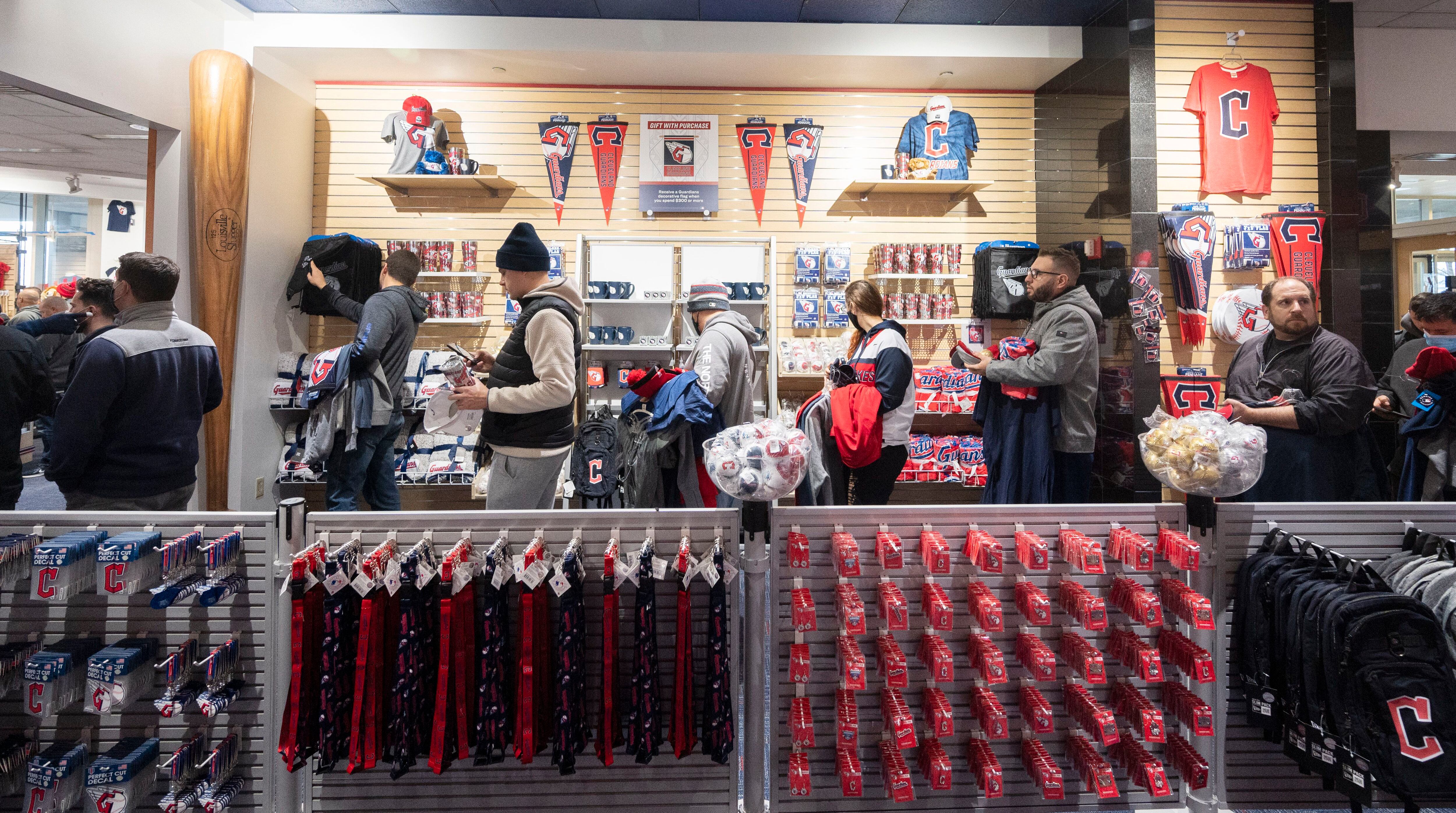 Name drop: Guardians' launch starts with store sign smashing