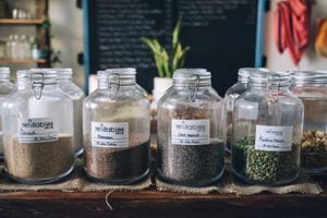 Refilling your spice jars  Attempting zero waste lifestyle in a military  household