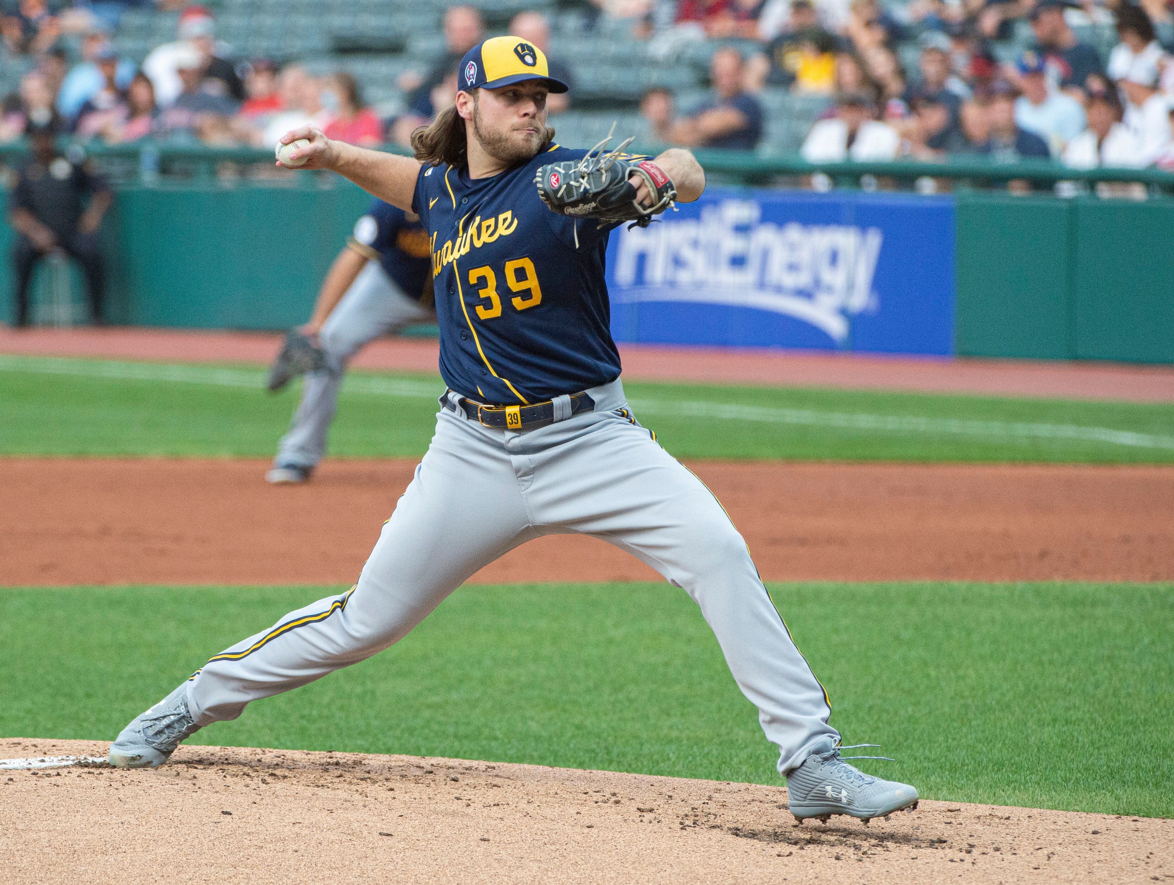 Corbin Burnes leaves start early