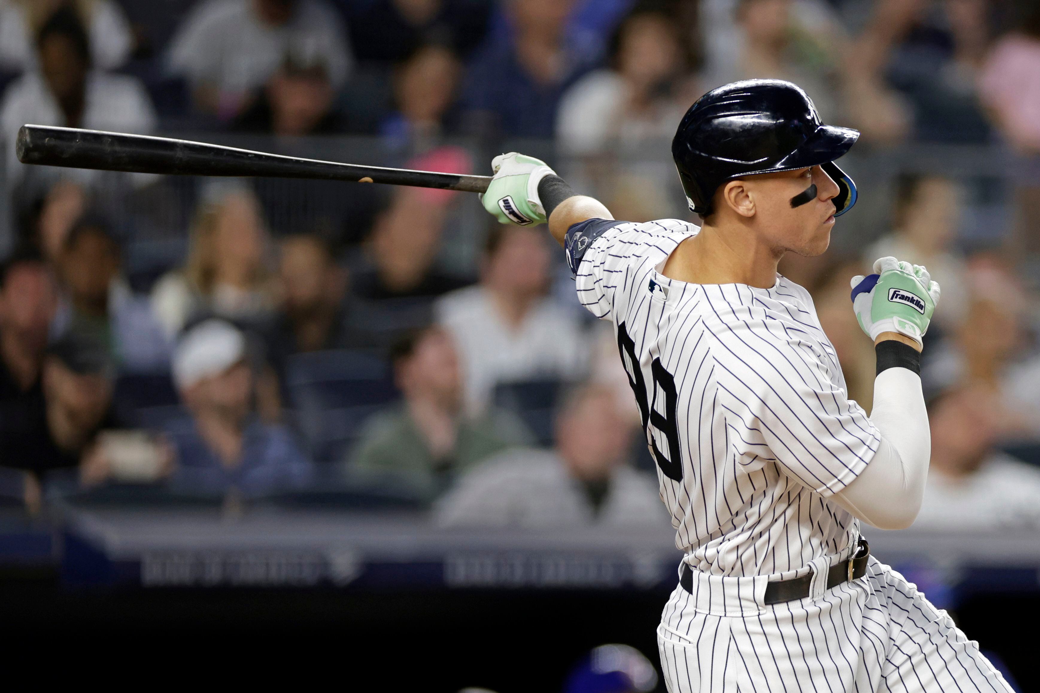 ESPN Stats & Info on X: Anthony Rizzo now has 10 home runs, joining Aaron  Judge (12) and Giancarlo Stanton (10) in the 10-HR club. This is the first  time in Yankees