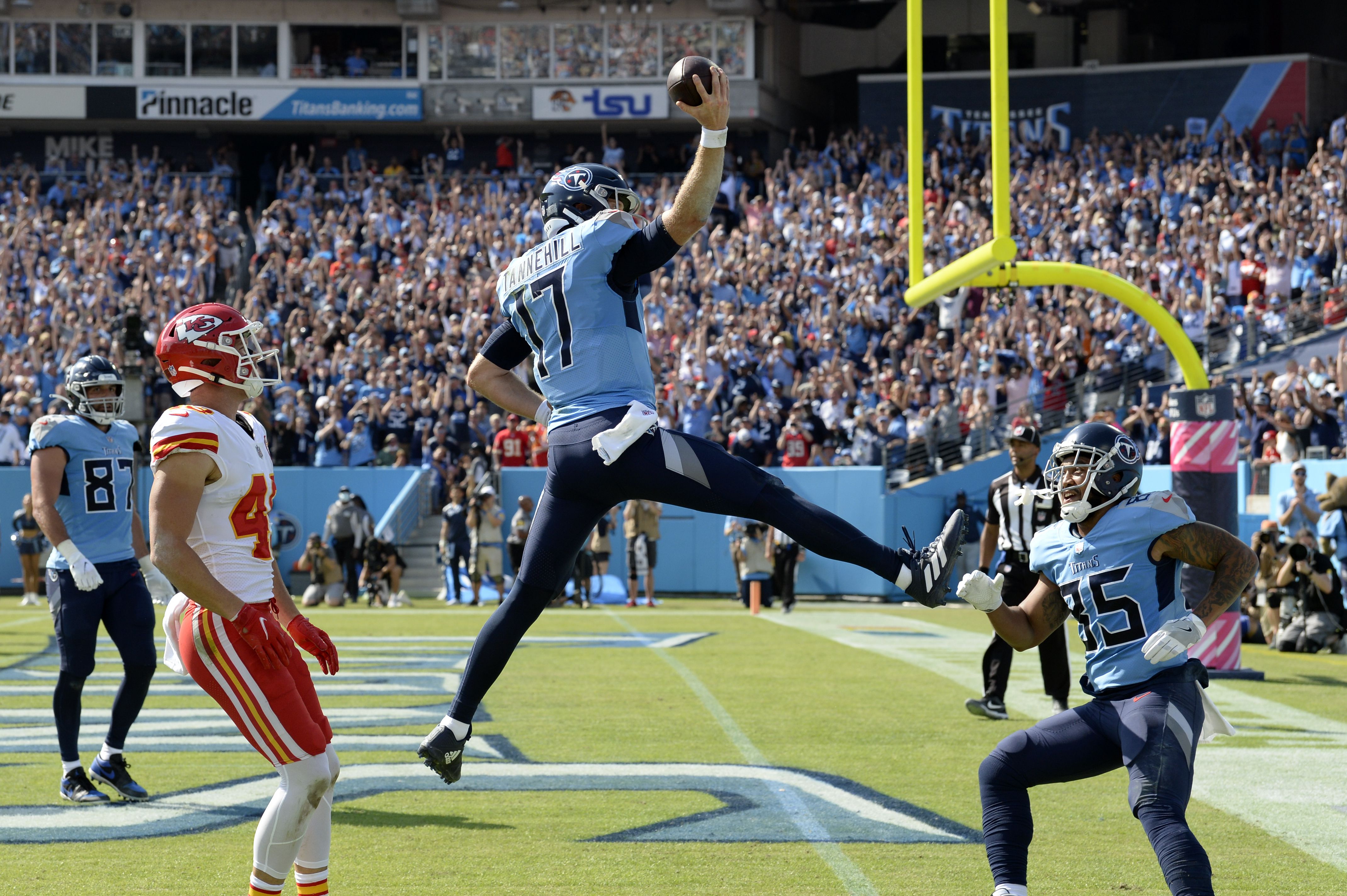 Titans vs. Chiefs final score, results: Patrick Mahomes, KC