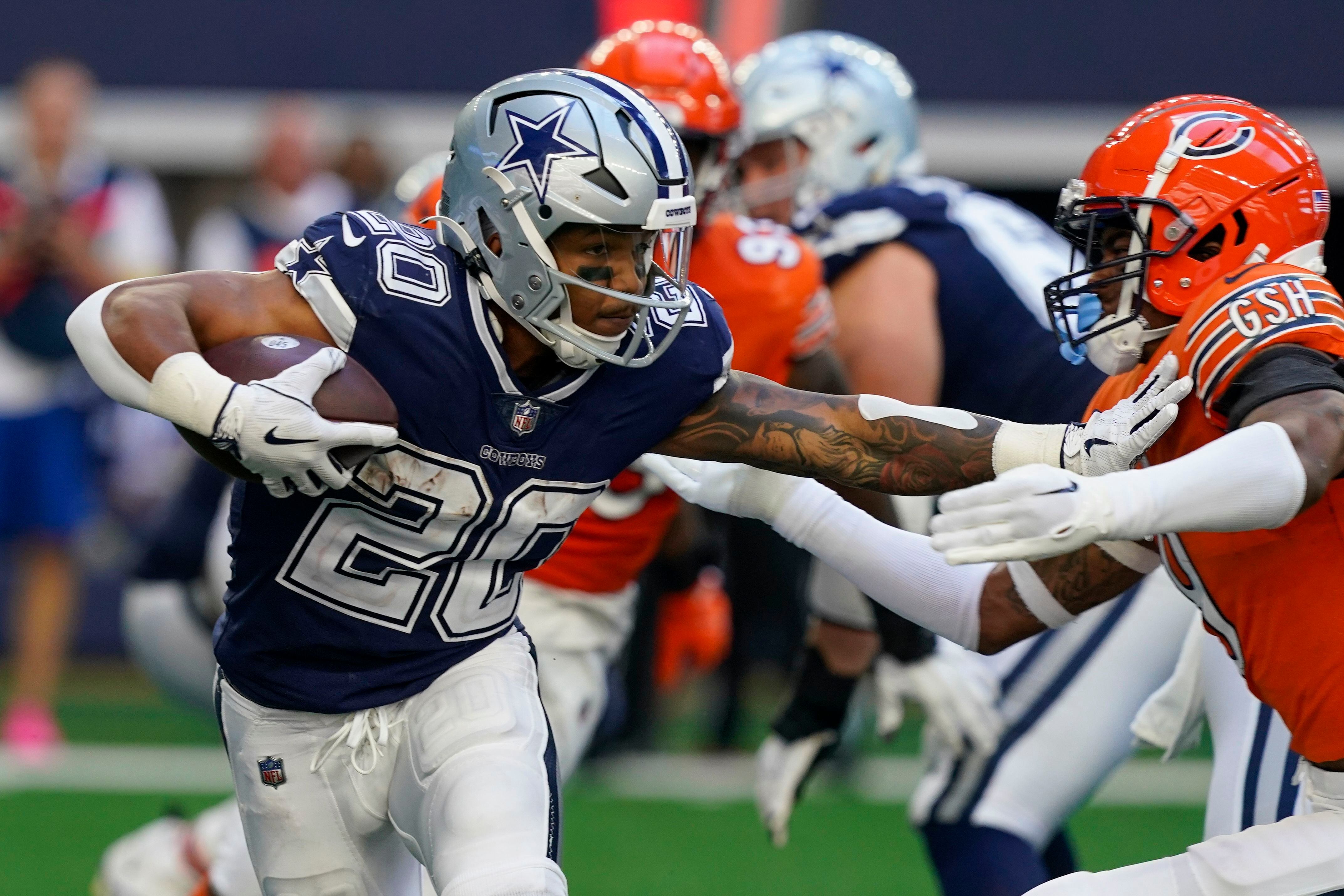 Cowboys' Prescott, Parsons rumble to 49-29 win over Bears