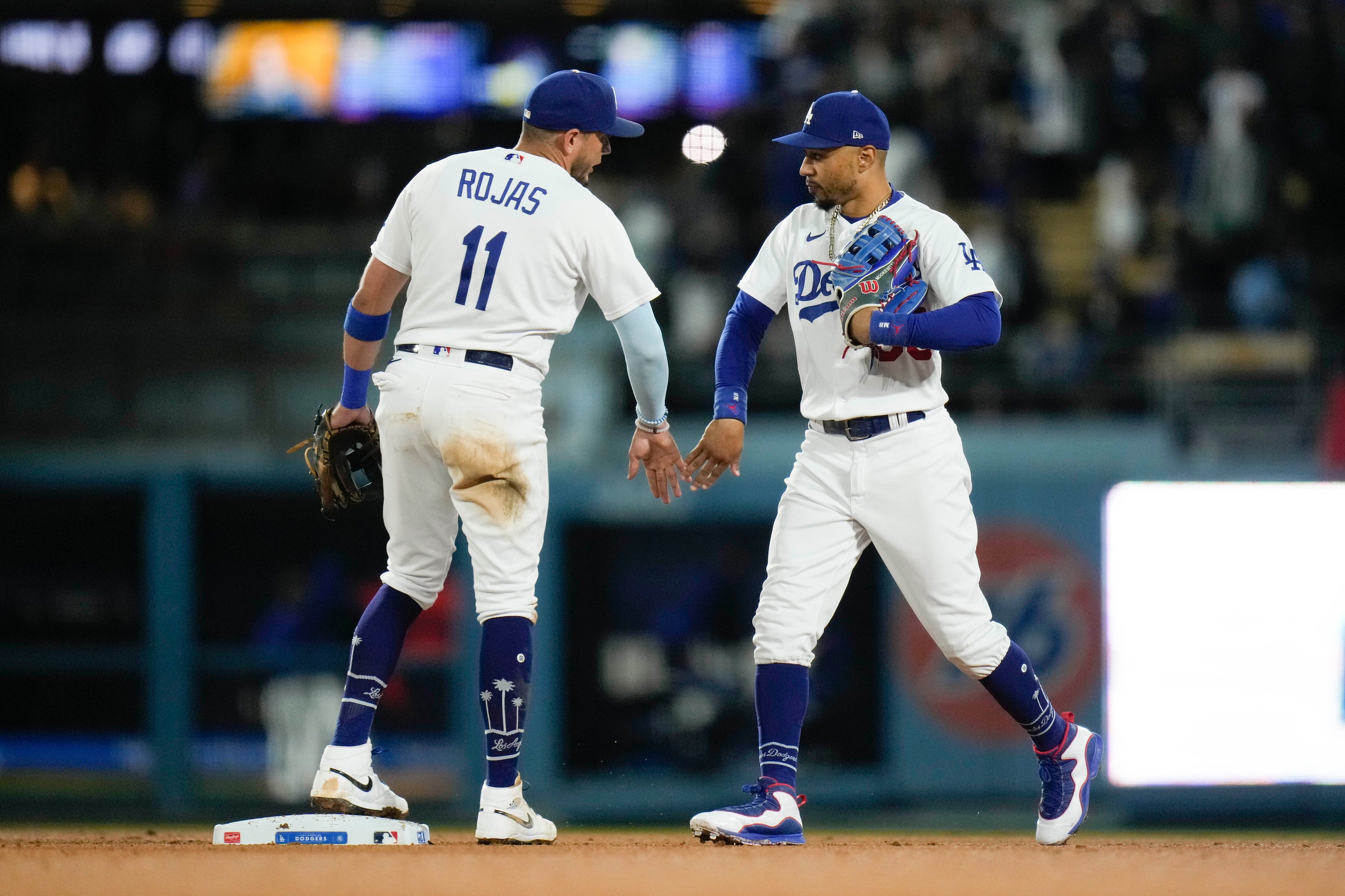 Men's Los Angeles Dodgers Mookie Betts 50 2020 World Series