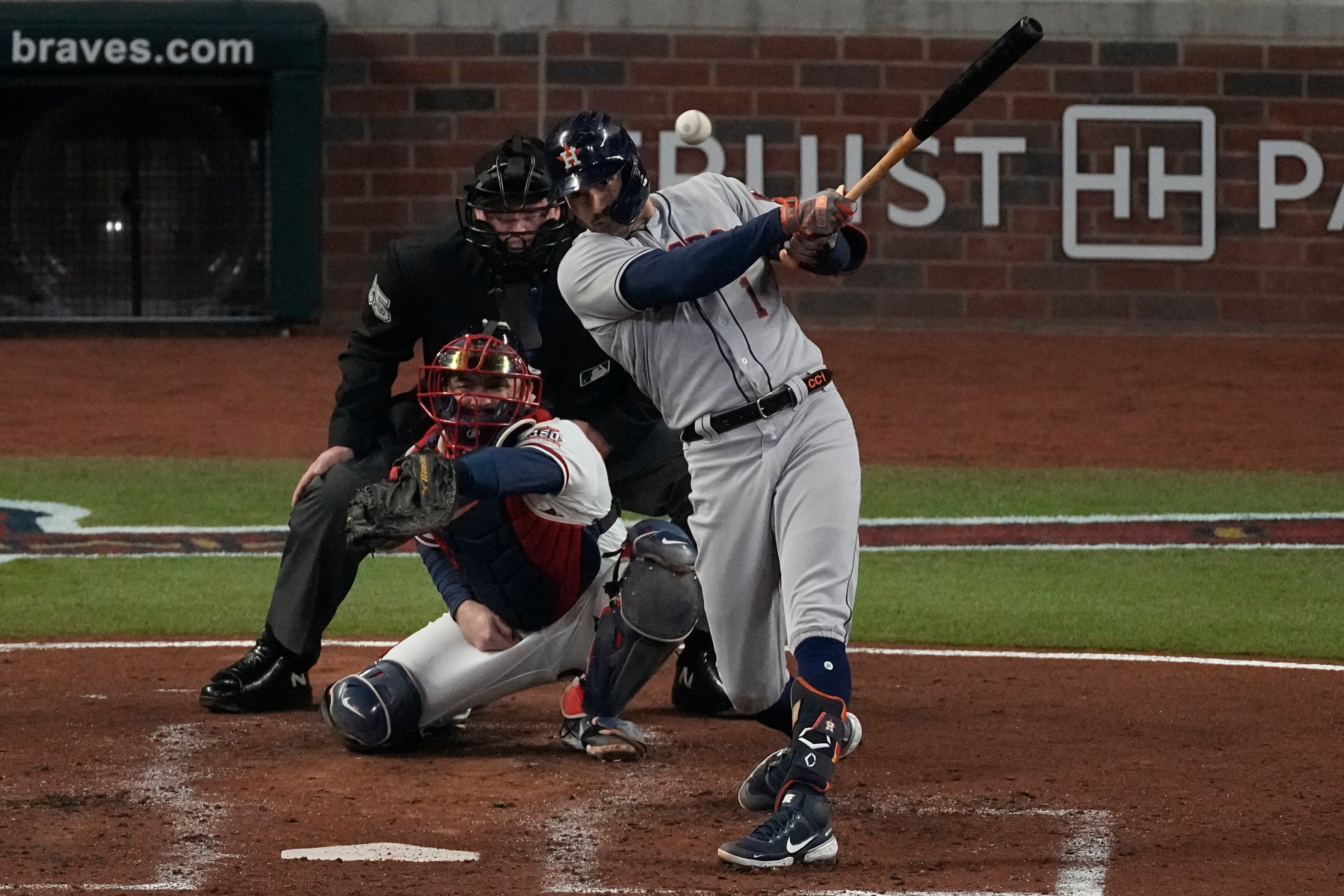 Carlos Correa just gave us the best postseason home run celebration since  Jose Bautista