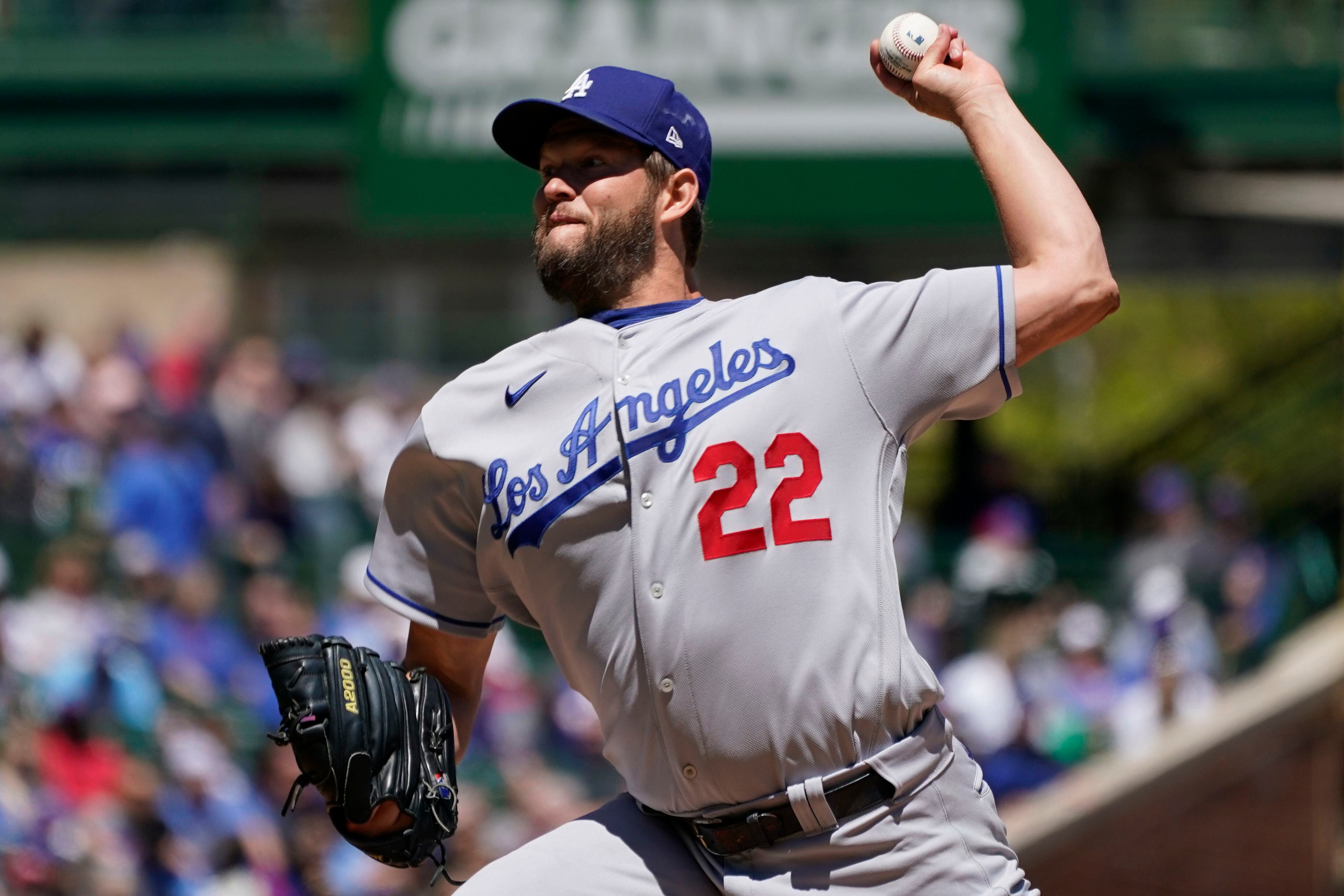 Clayton Kershaw perfect for 7 innings in his 2022 Dodgers debut