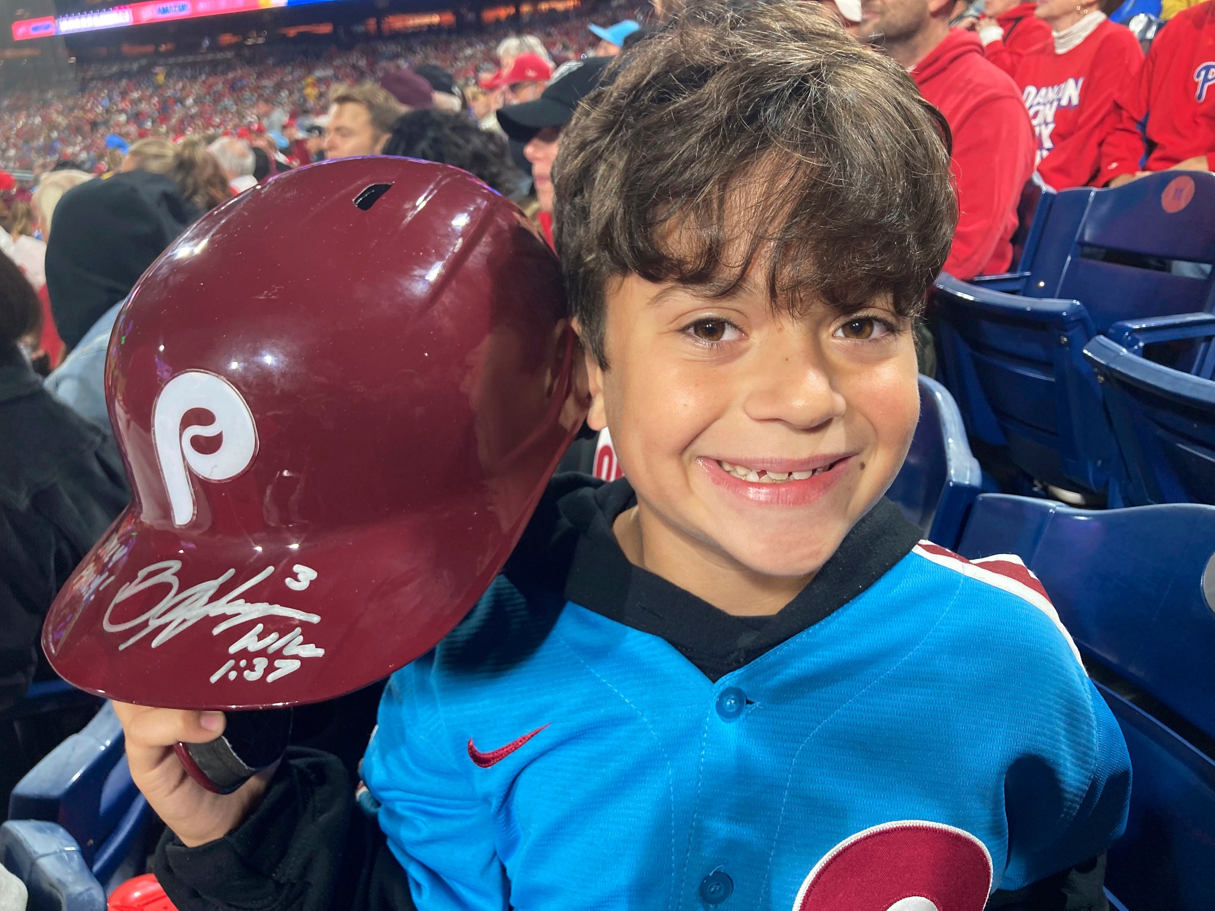 Bryce Harper tosses helmet into stands after being ejected