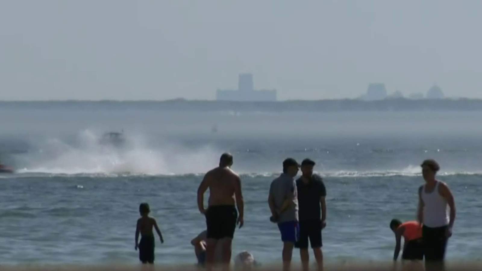 Beachgoers get a different experience this year due to COVID-19